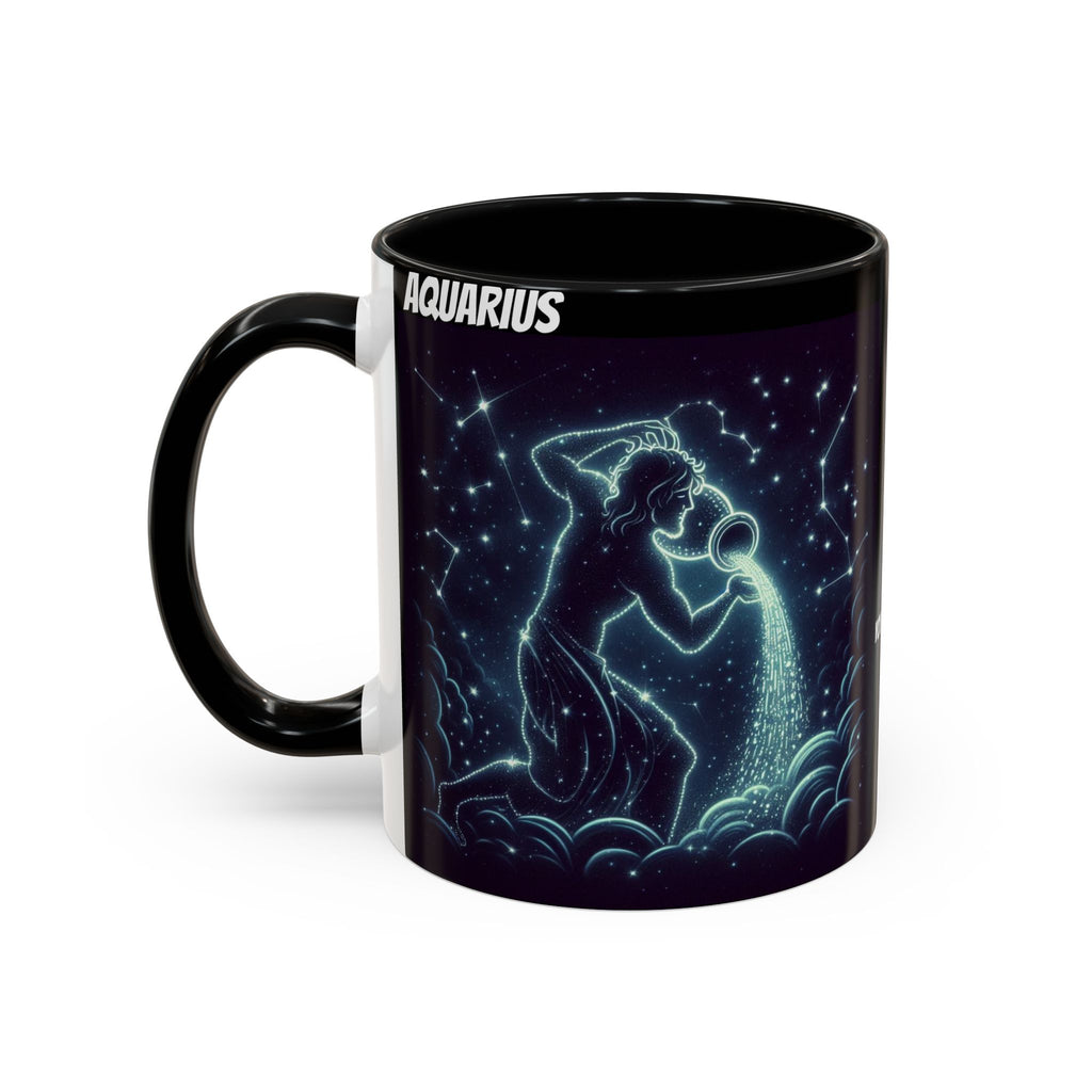 Aquarius Horoscope Coffee Mug Design, 11oz