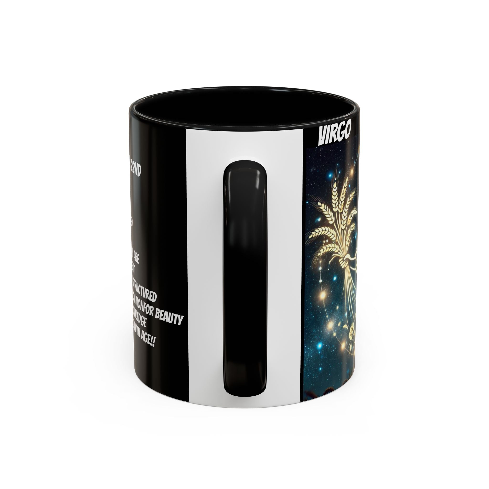 Virgo Horoscope Coffee Mug Design, 11oz