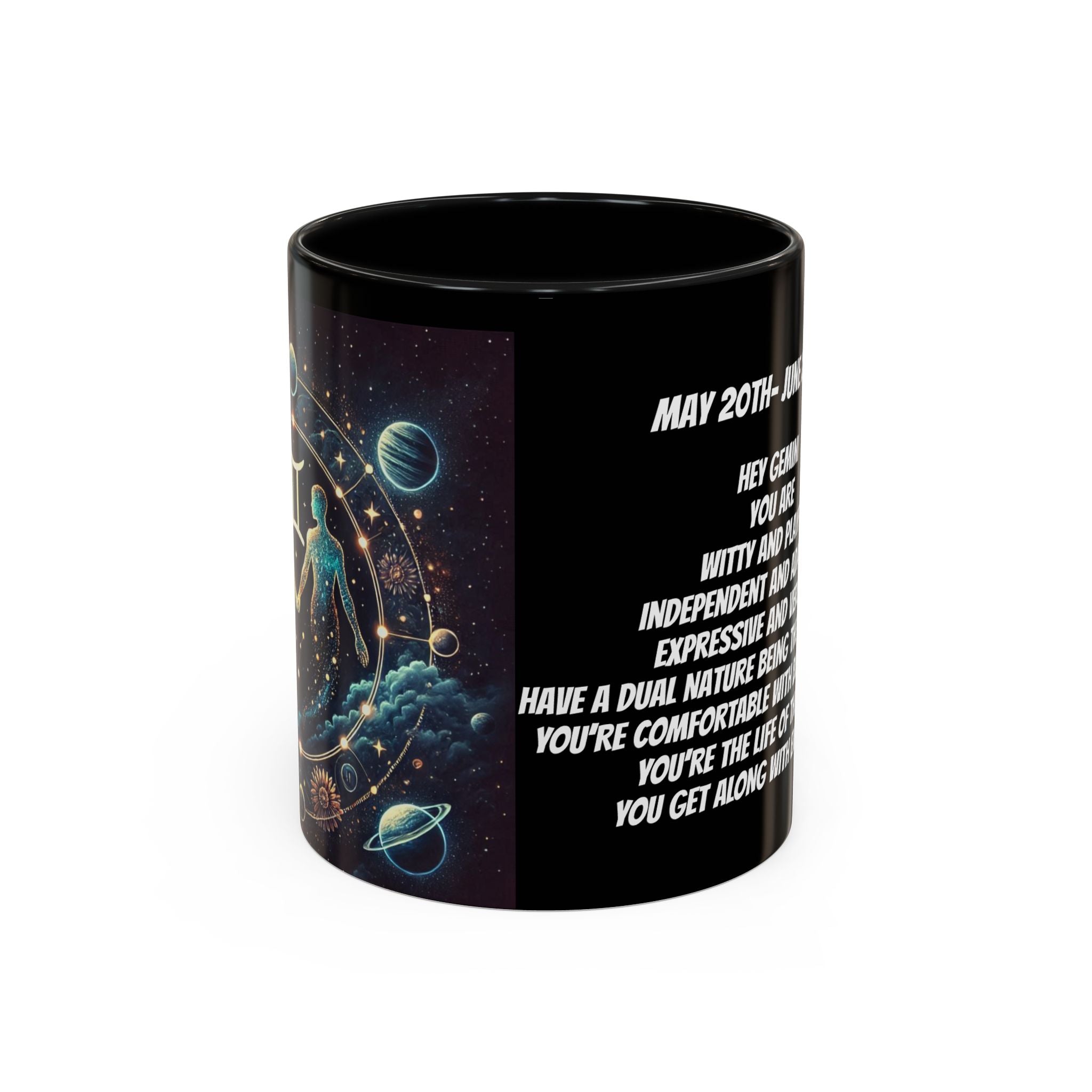 Gemini Horoscope Coffee Mug Design, 11oz