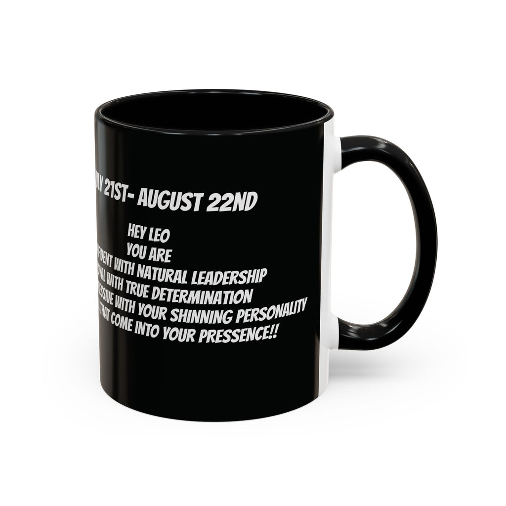 Leo Horoscope Coffee Mug Design, 11oz