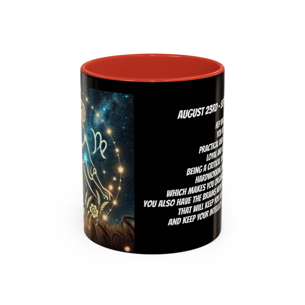 Virgo Horoscope Coffee Mug Design, 11oz