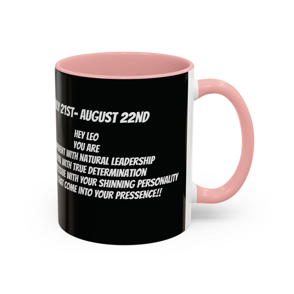 Leo Horoscope Coffee Mug Design, 11oz