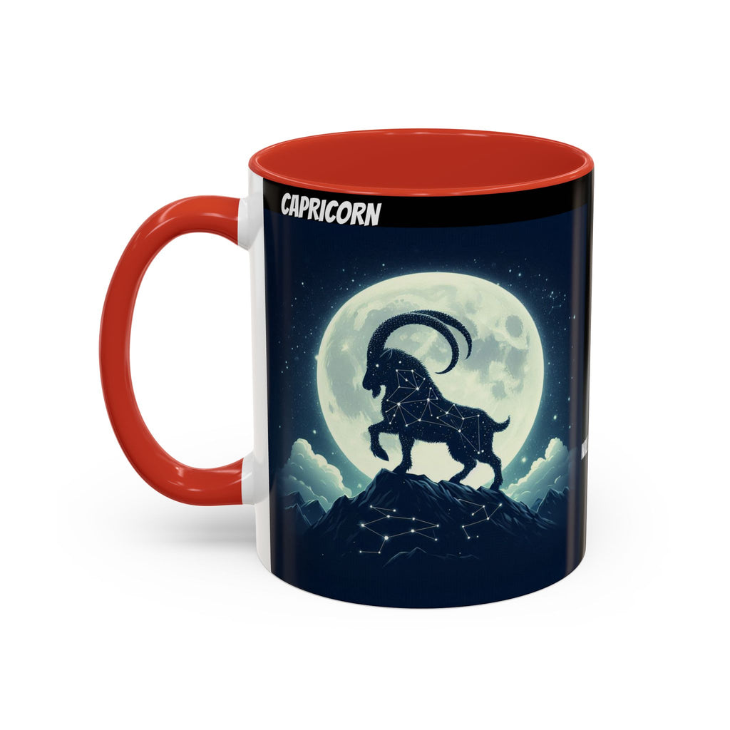 Capricorn Horoscope Coffee Mug Design, 11oz