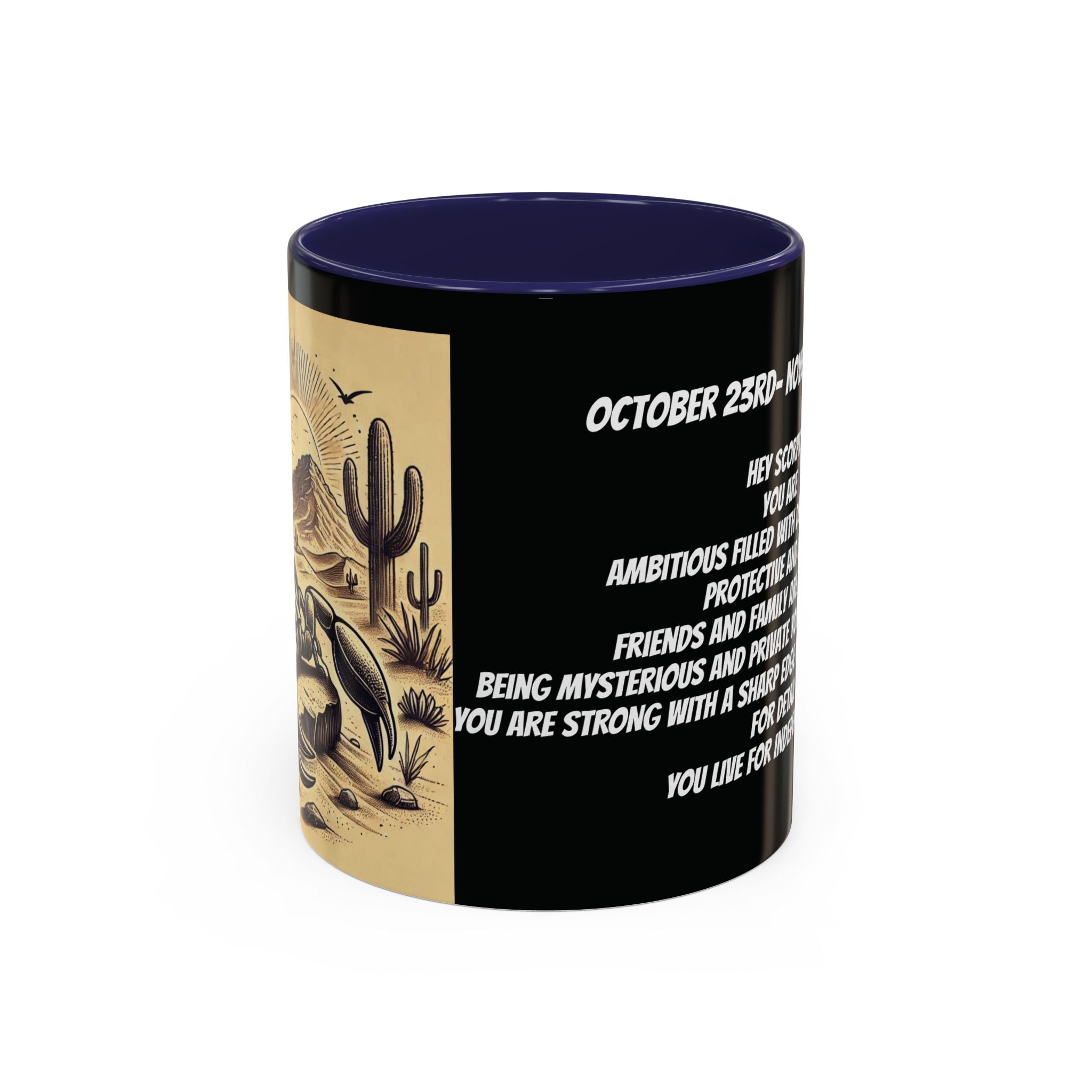 Scorpio Horoscope Coffee Mug Design, 11oz