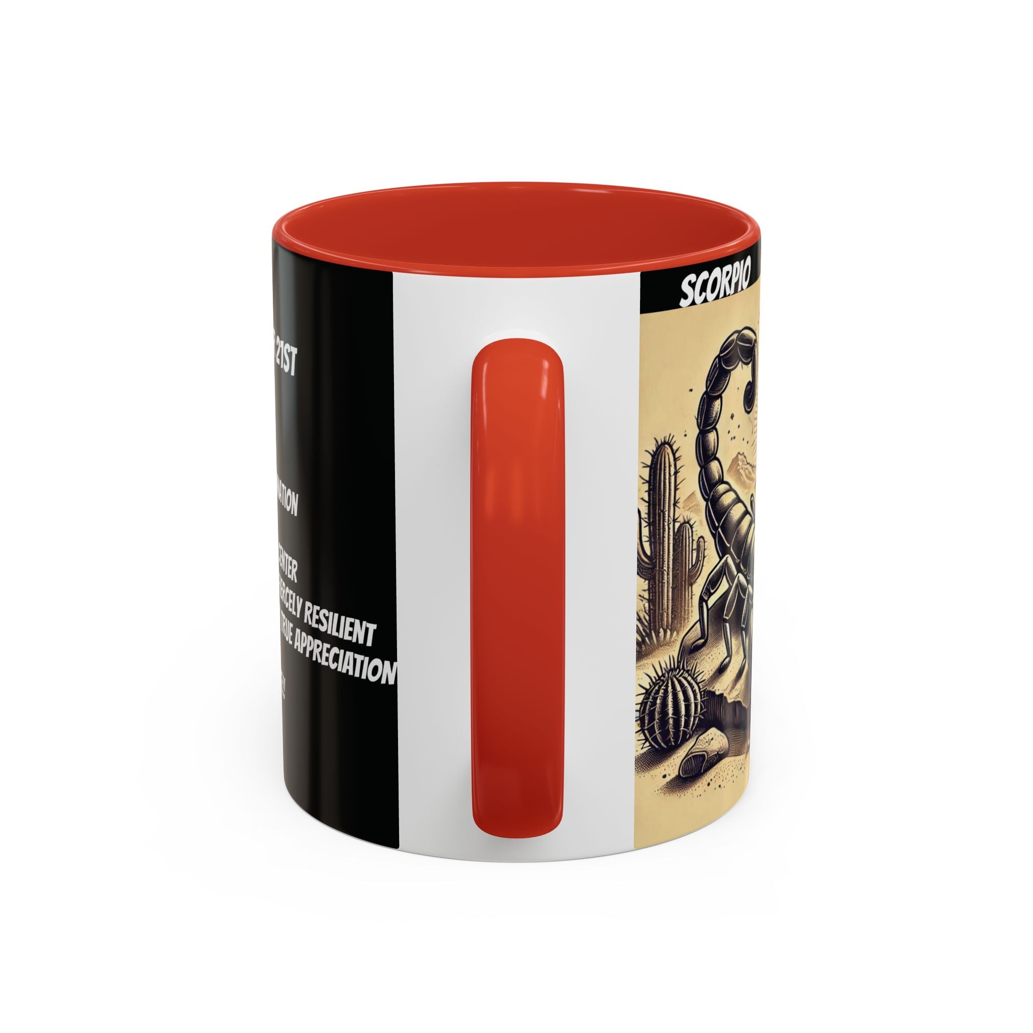 Scorpio Horoscope Coffee Mug Design, 11oz