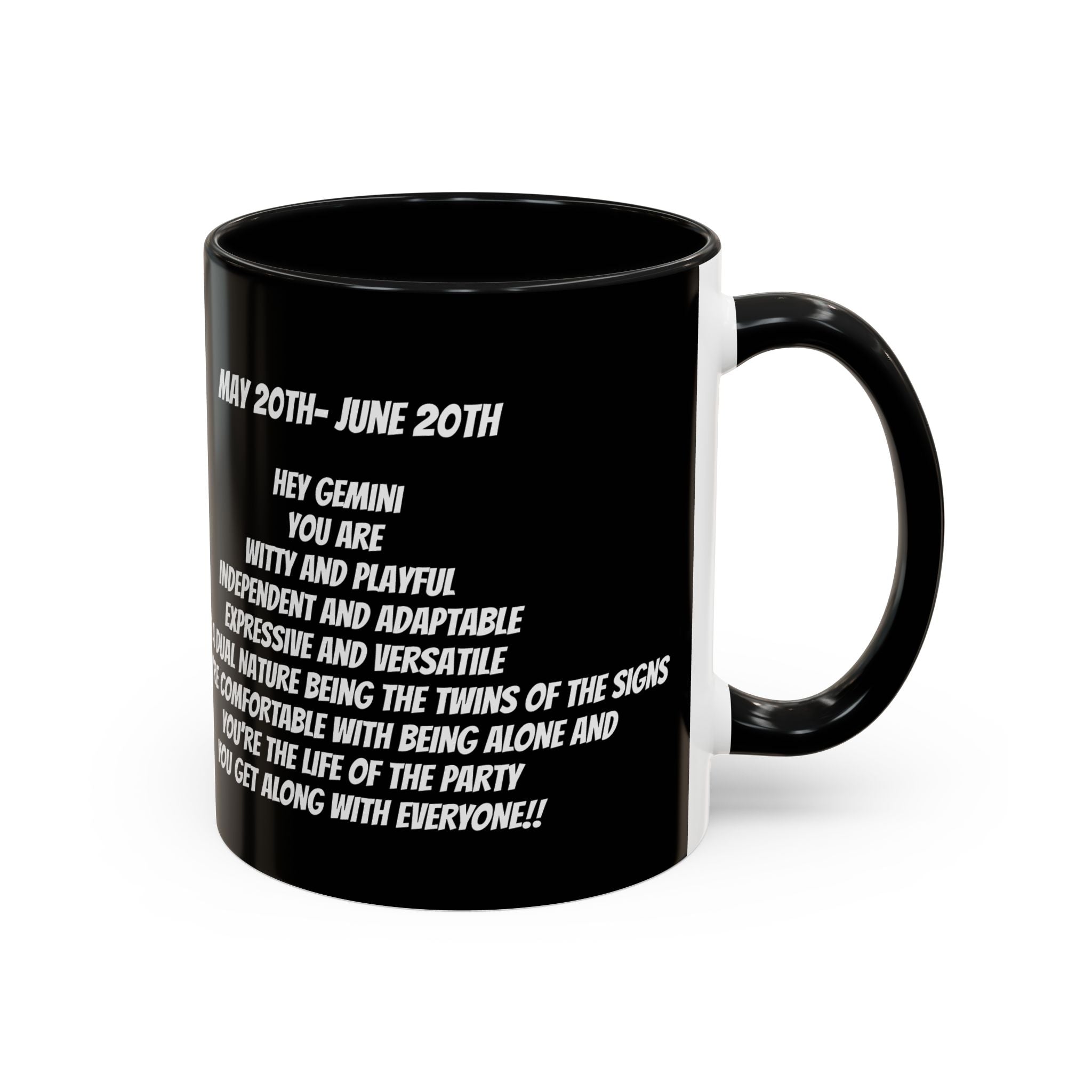 Gemini Horoscope Coffee Mug Design, 11oz