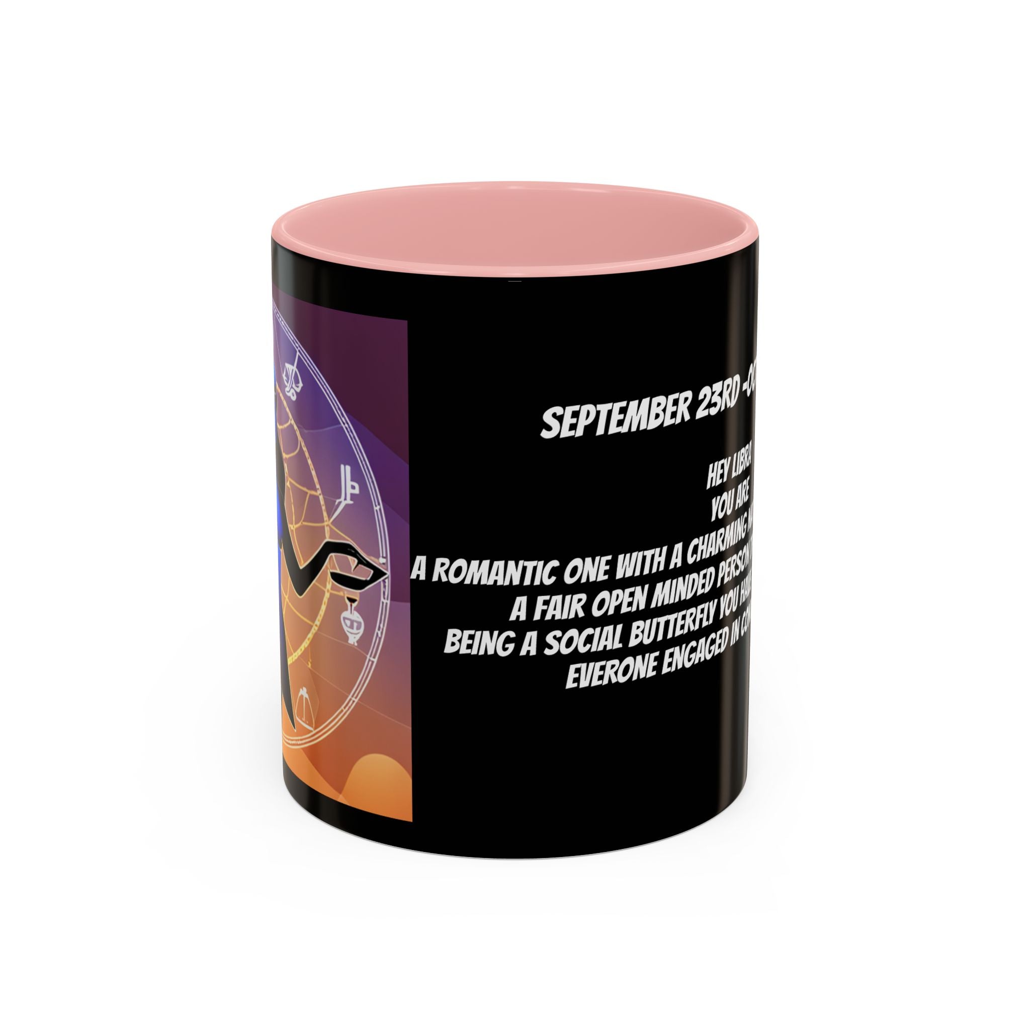 Libra Horoscope Coffee Mug Design, 11oz