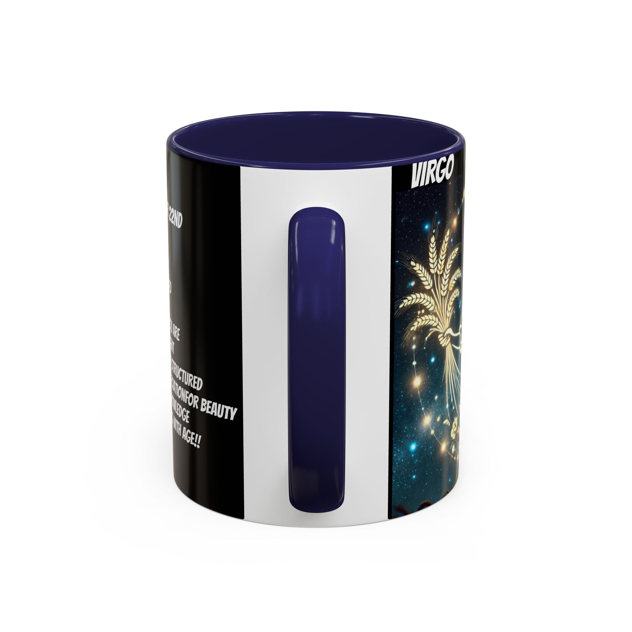 Virgo Horoscope Coffee Mug Design, 11oz