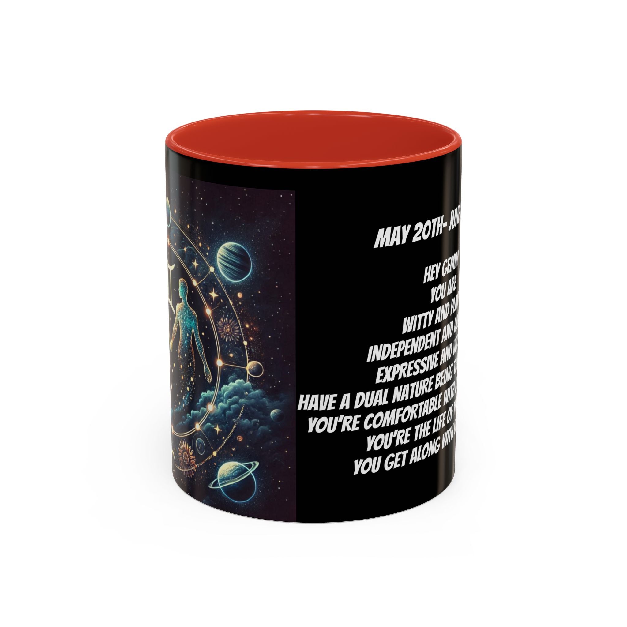 Gemini Horoscope Coffee Mug Design, 11oz