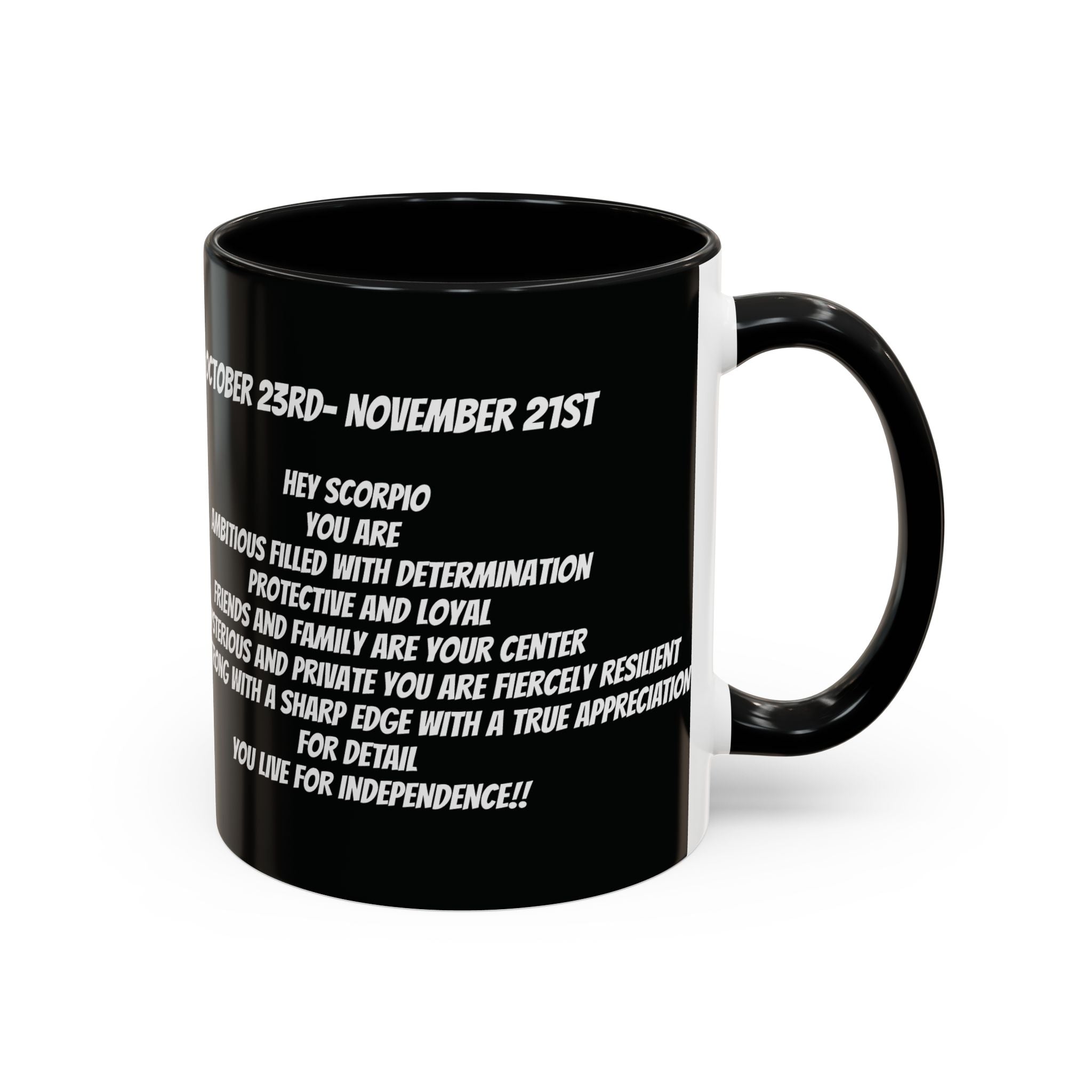 Scorpio Horoscope Coffee Mug Design, 11oz