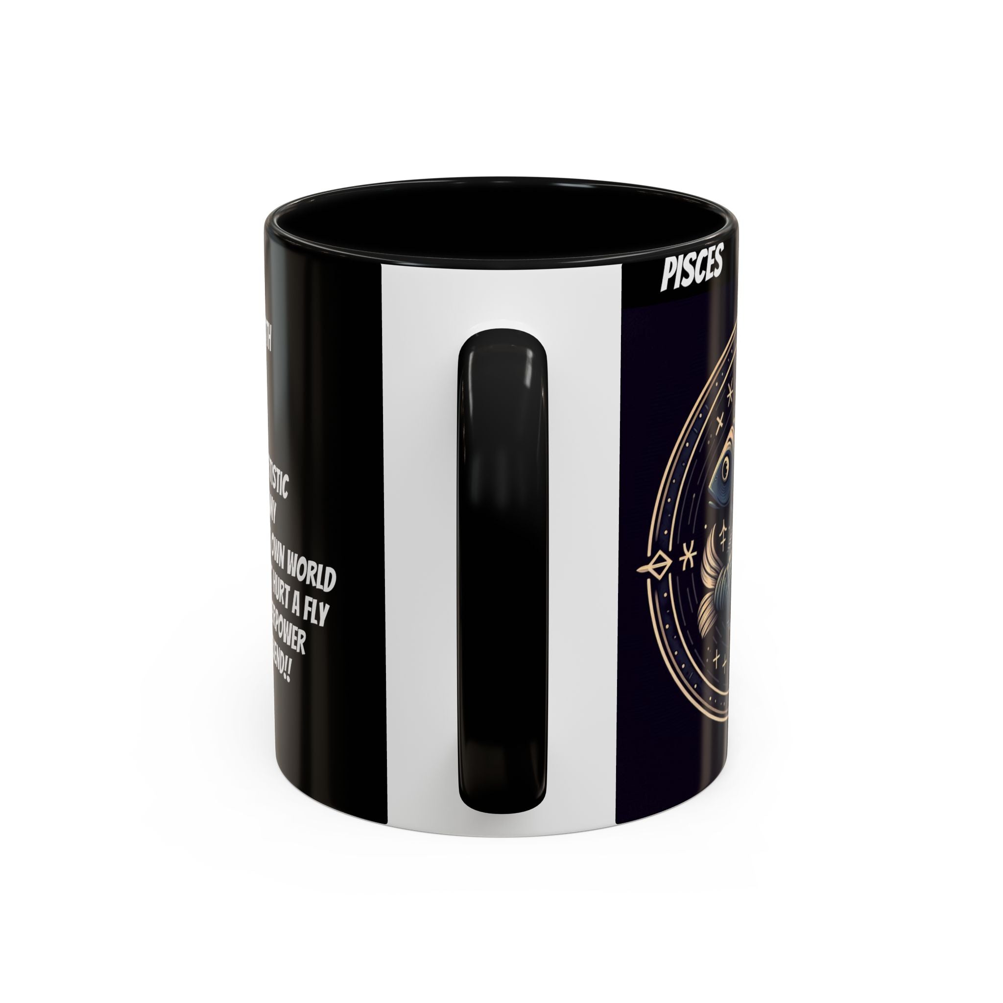 Pisces Horoscope Accent Coffee Mug, 11oz