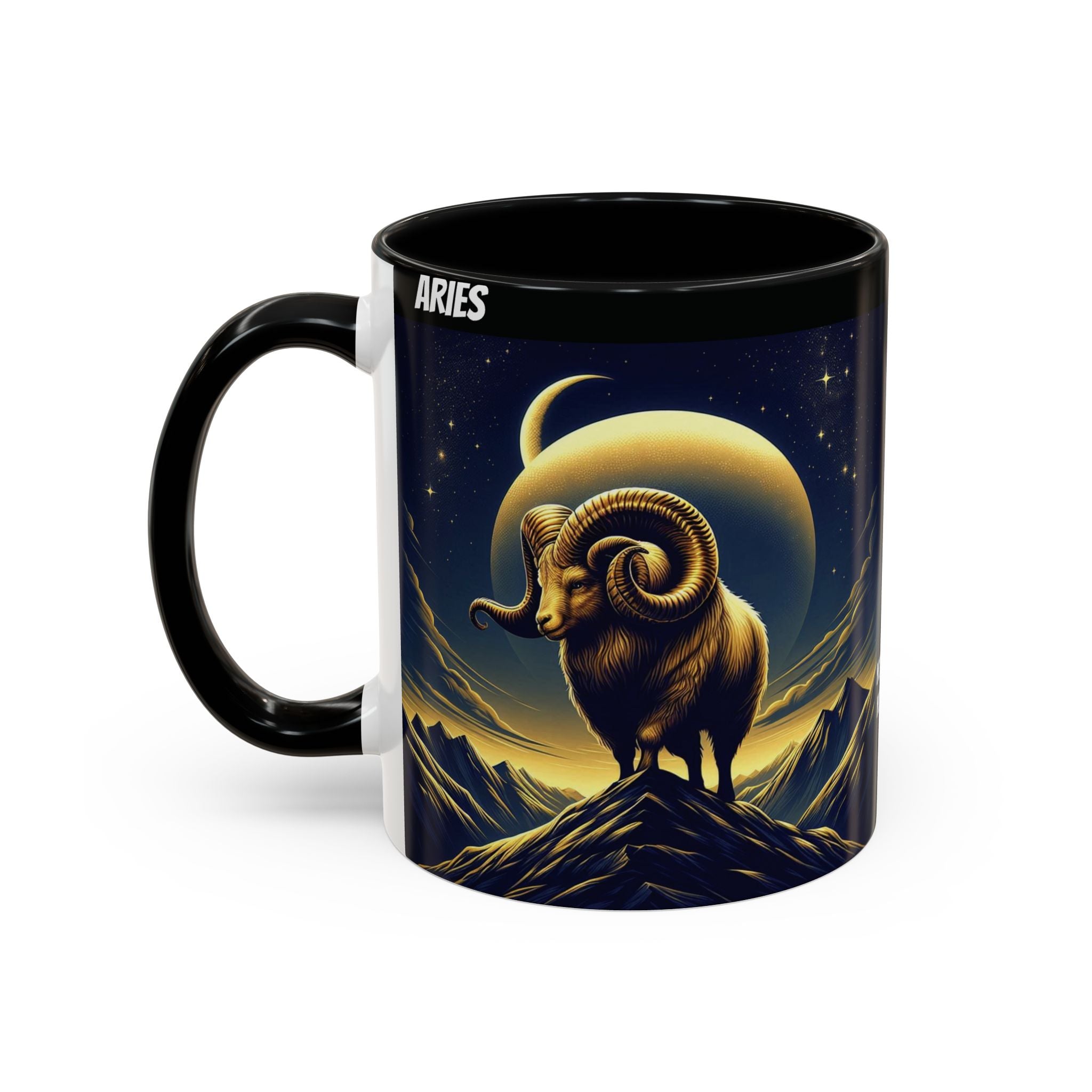 Aries Horoscope Coffee Mug Design, 11oz