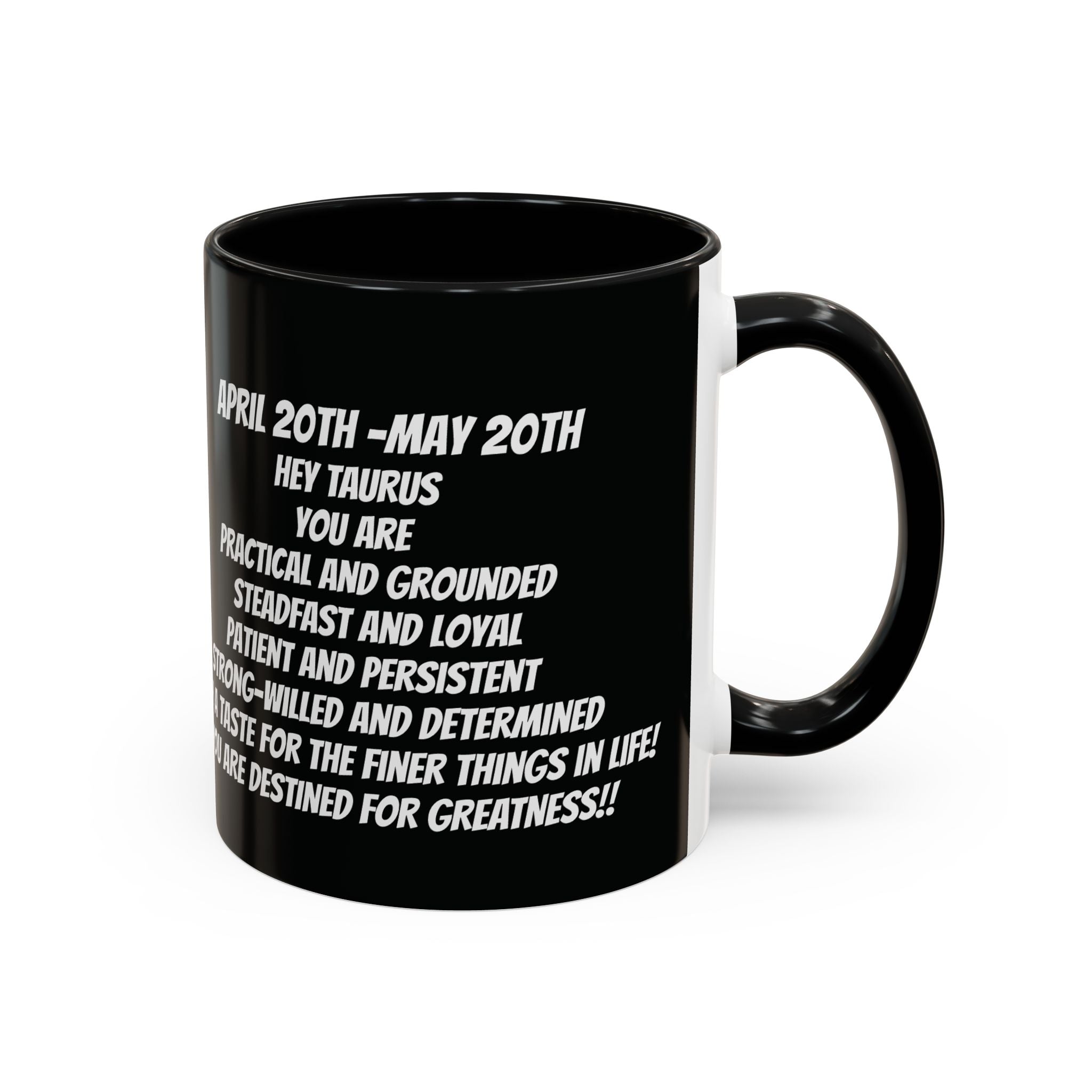 Taurus Horoscope Coffee Mug Design, 11oz