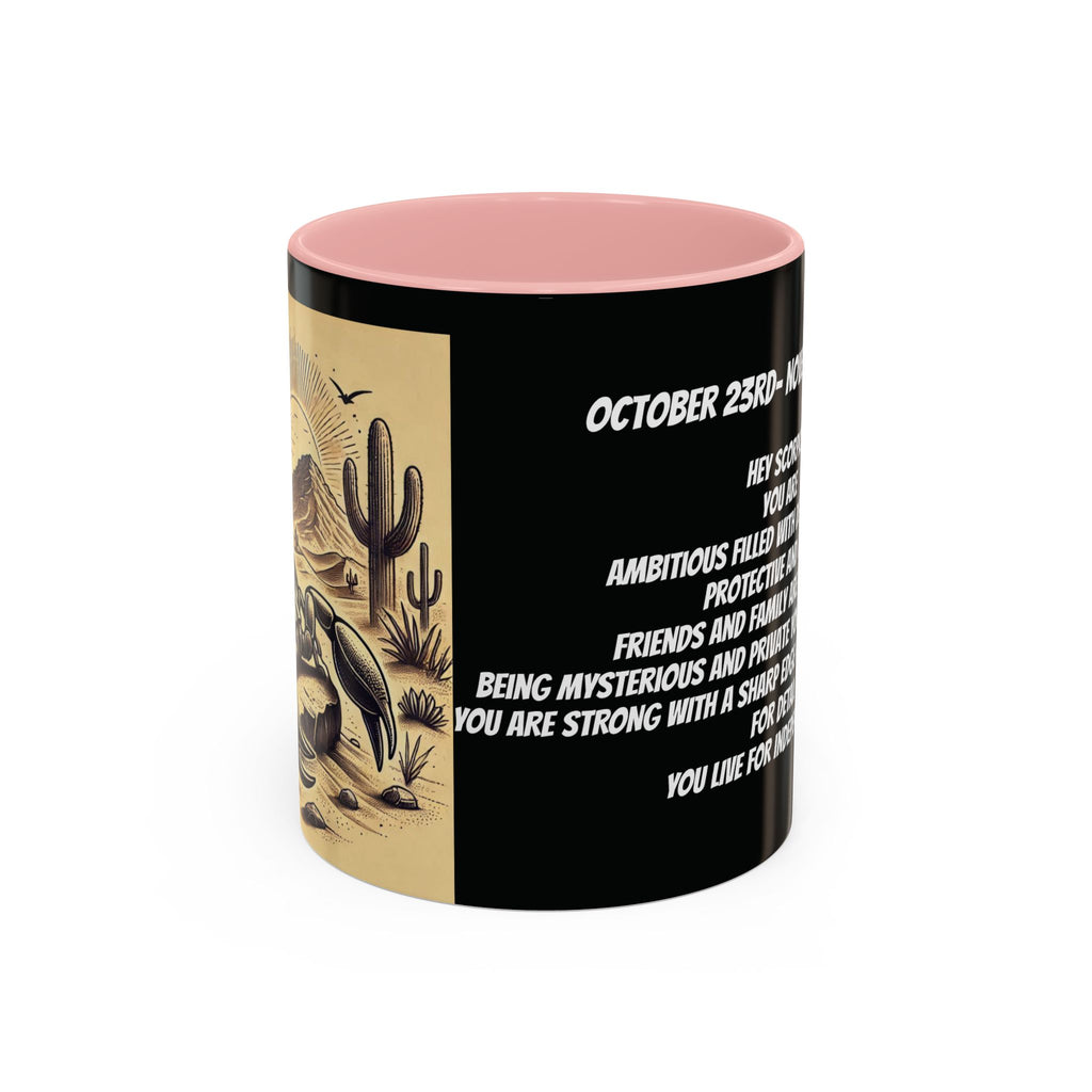 Scorpio Horoscope Coffee Mug Design, 11oz