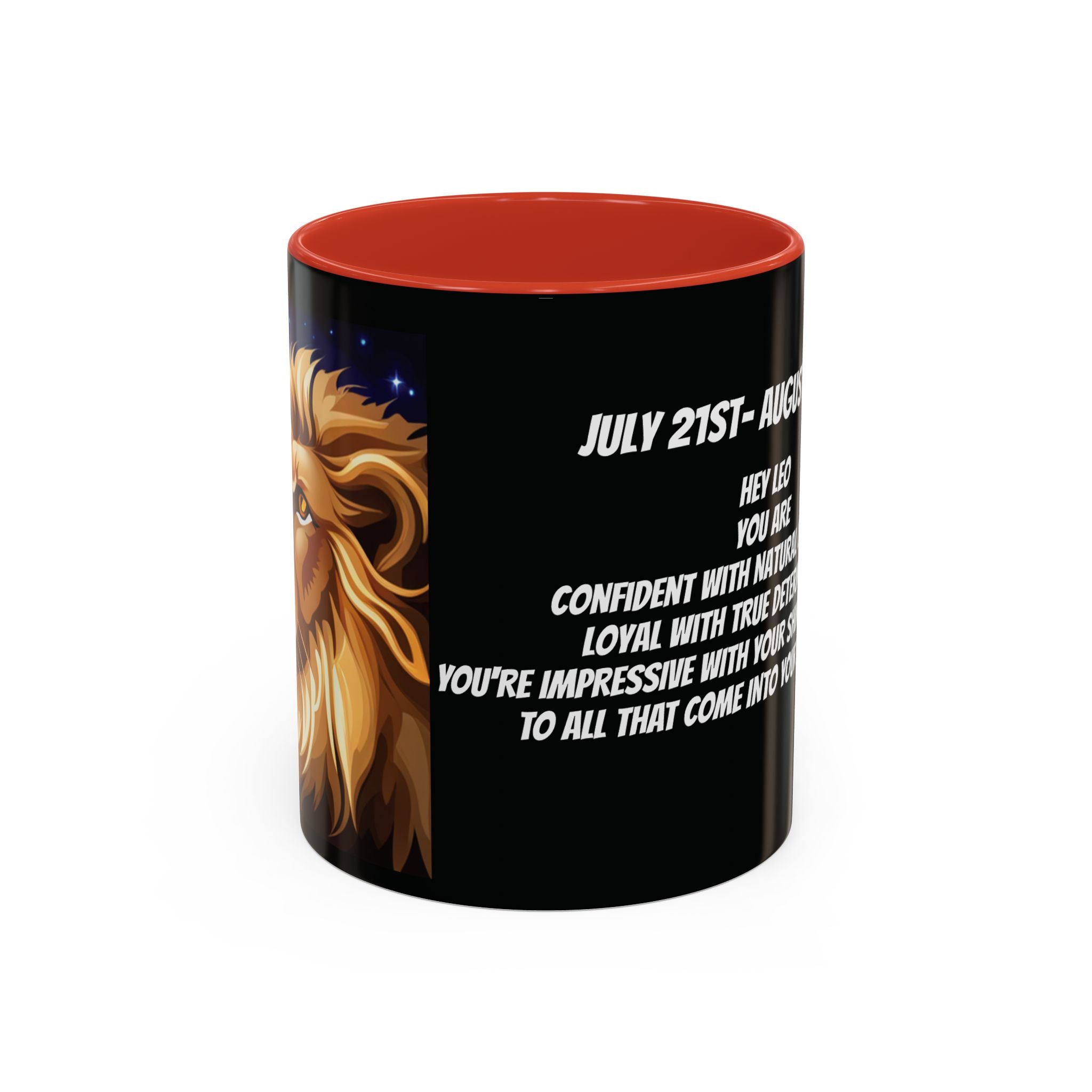 Leo Horoscope Coffee Mug Design, 11oz