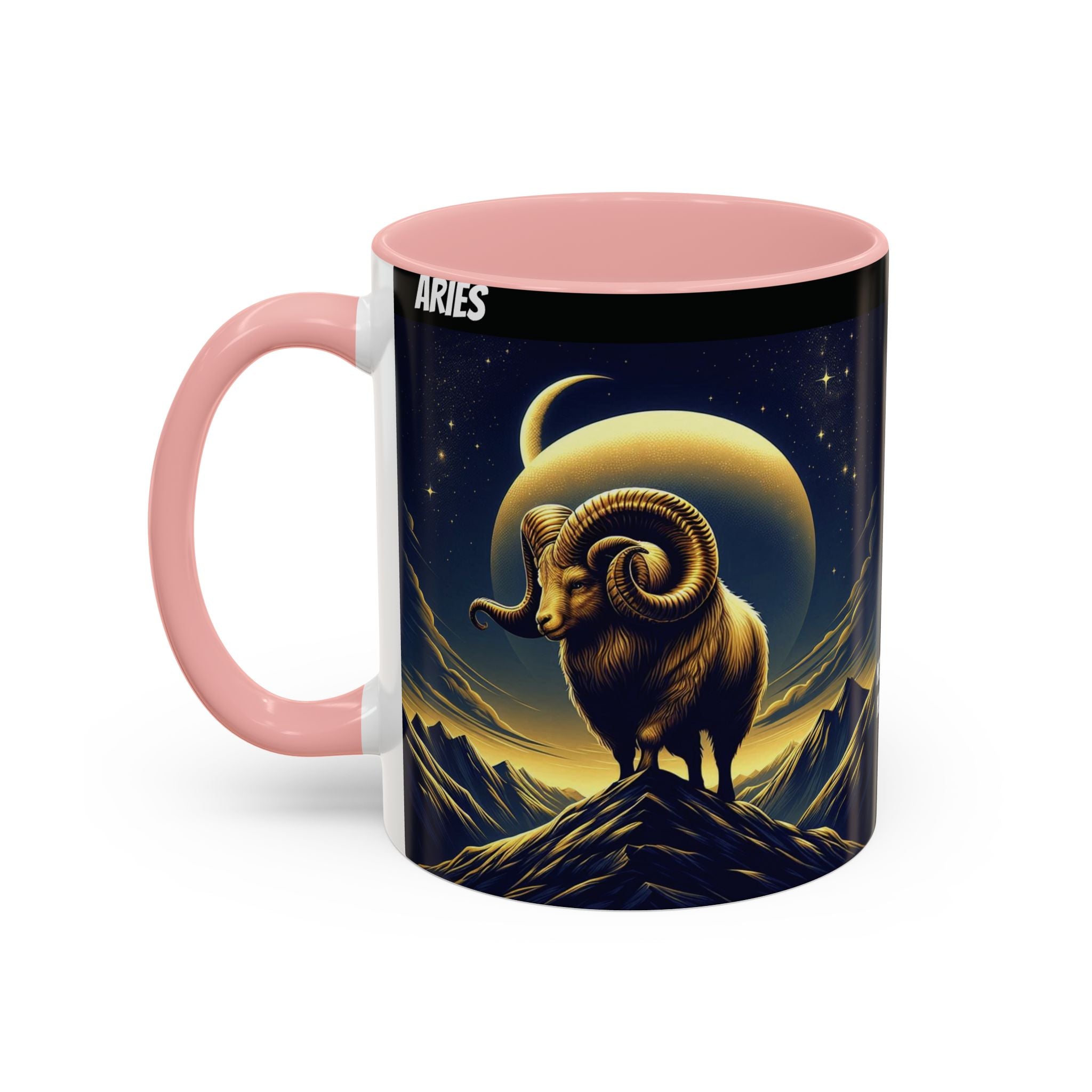 Aries Horoscope Coffee Mug Design, 11oz