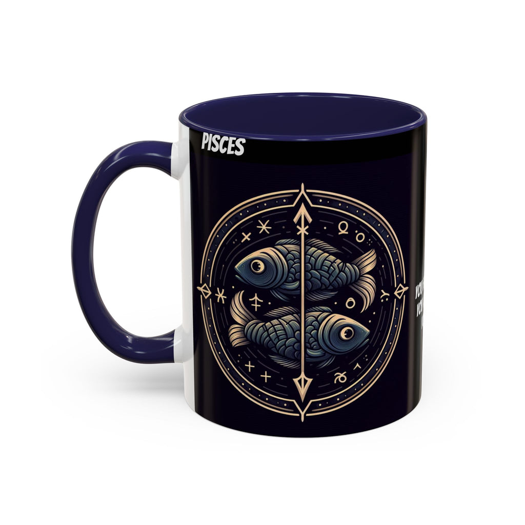 Pisces Horoscope Accent Coffee Mug, 11oz