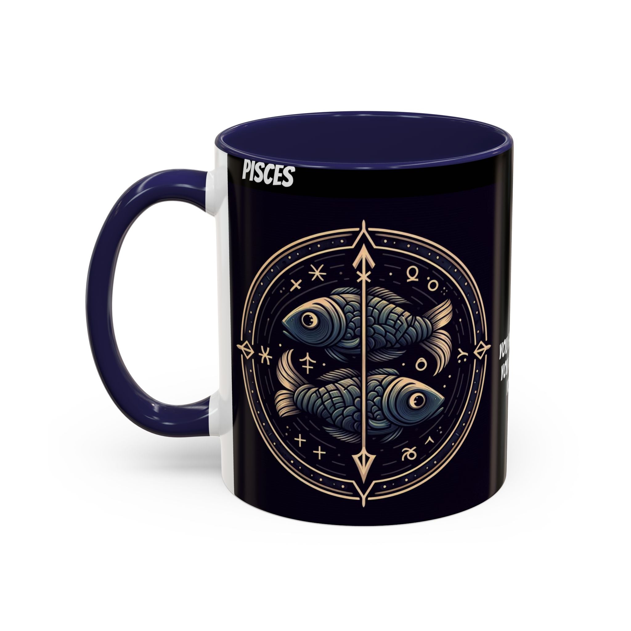Pisces Horoscope Accent Coffee Mug, 11oz