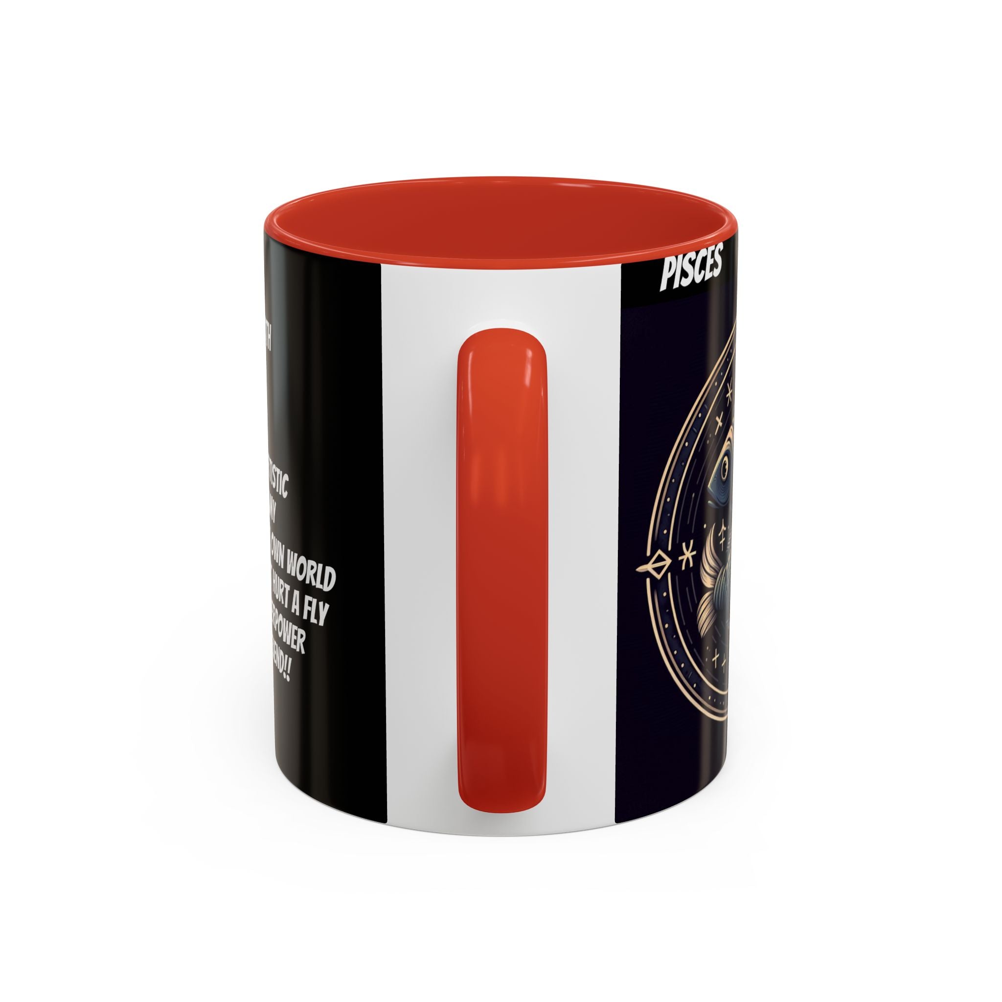 Pisces Horoscope Accent Coffee Mug, 11oz
