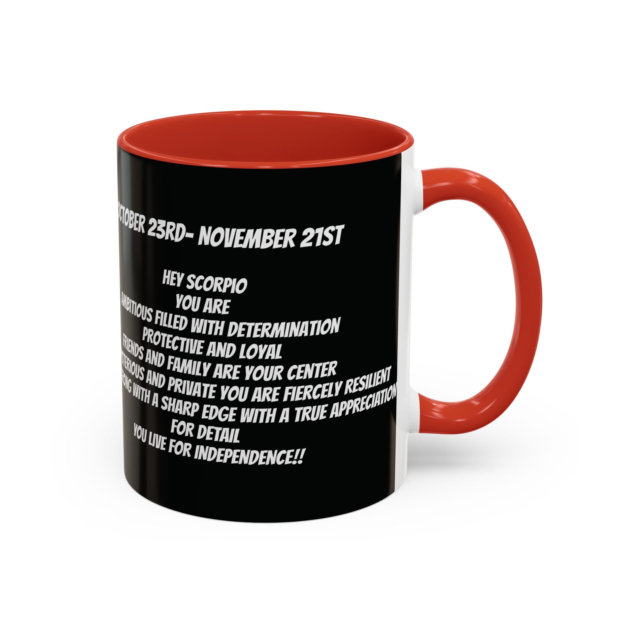 Scorpio Horoscope Coffee Mug Design, 11oz