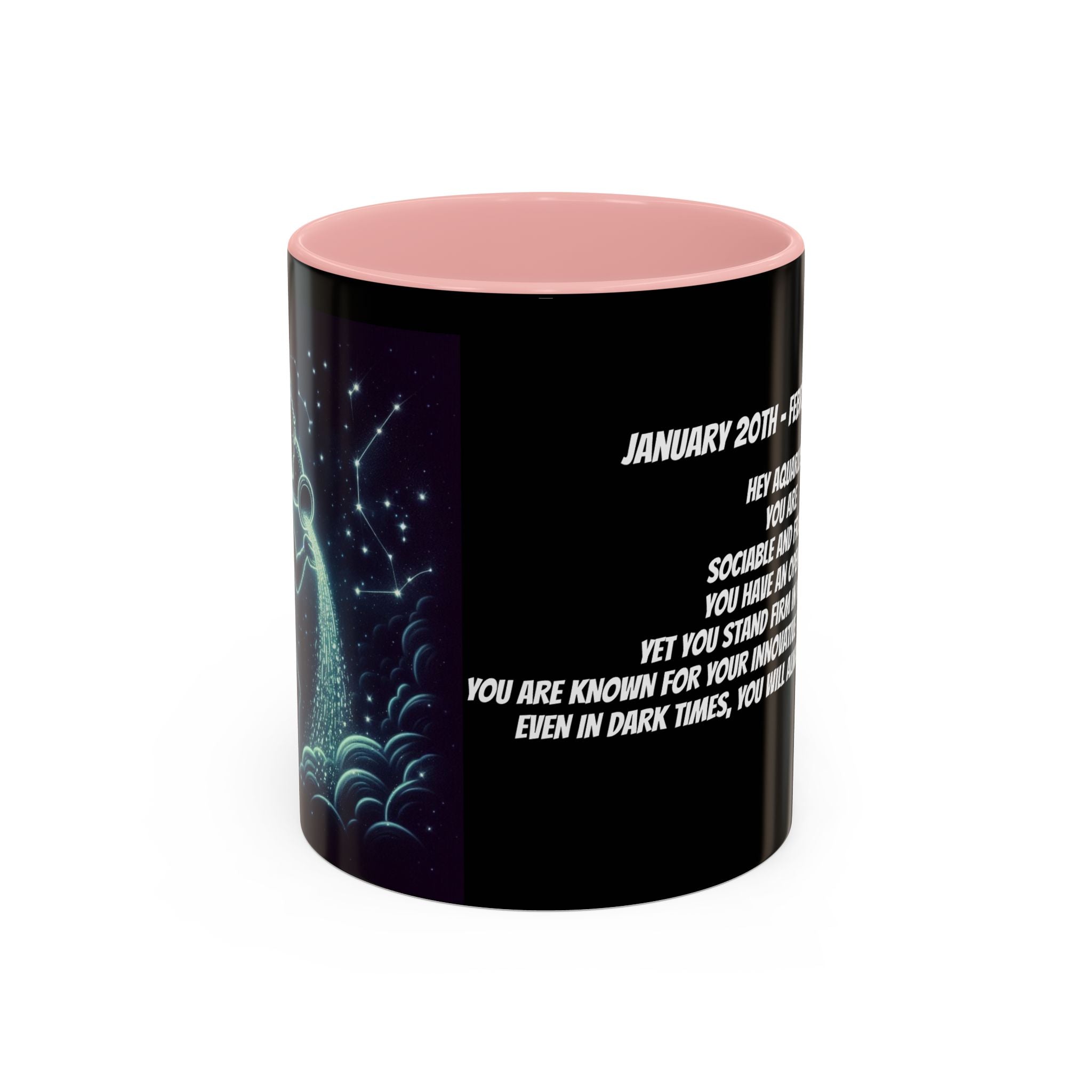Aquarius Horoscope Coffee Mug Design, 11oz
