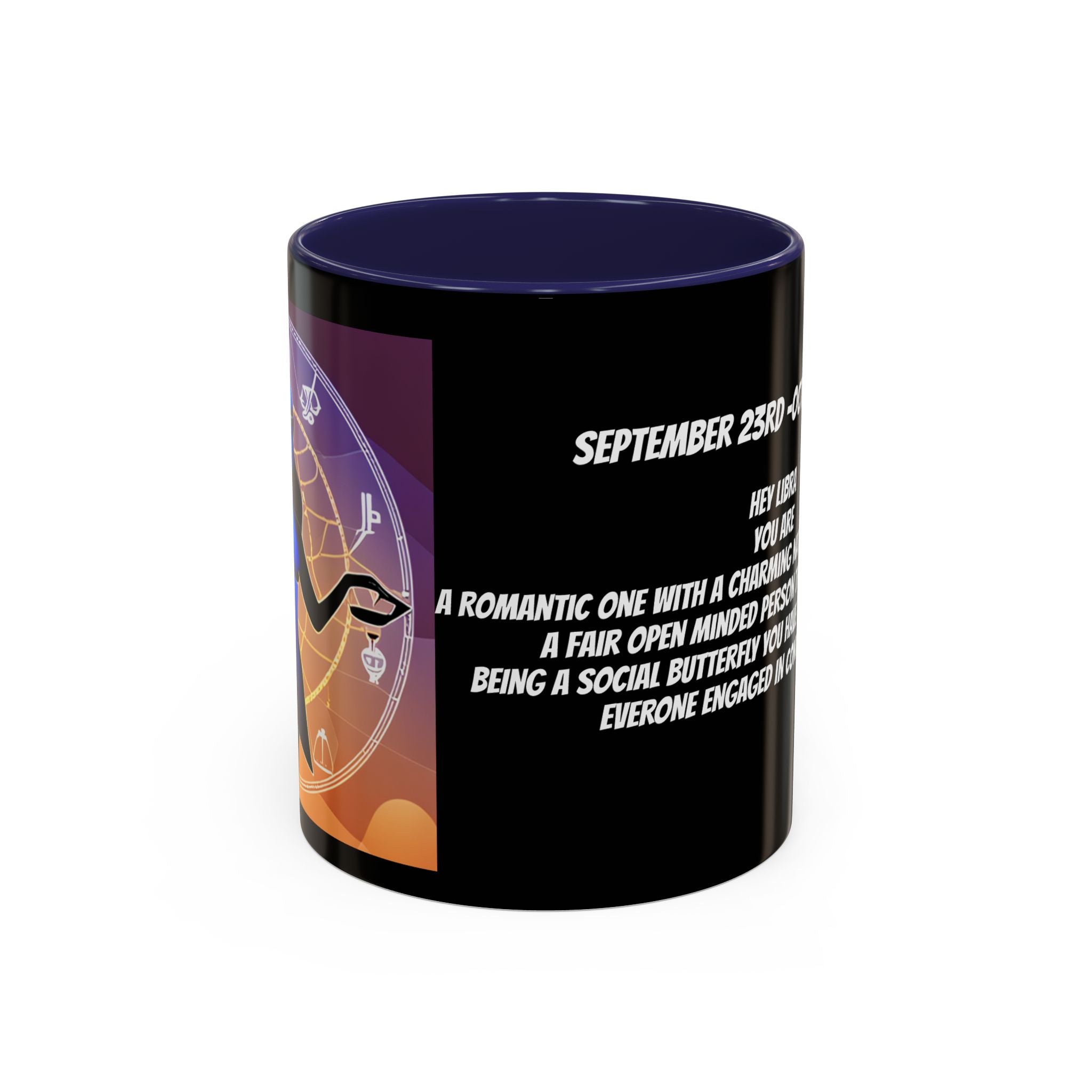 Libra Horoscope Coffee Mug Design, 11oz