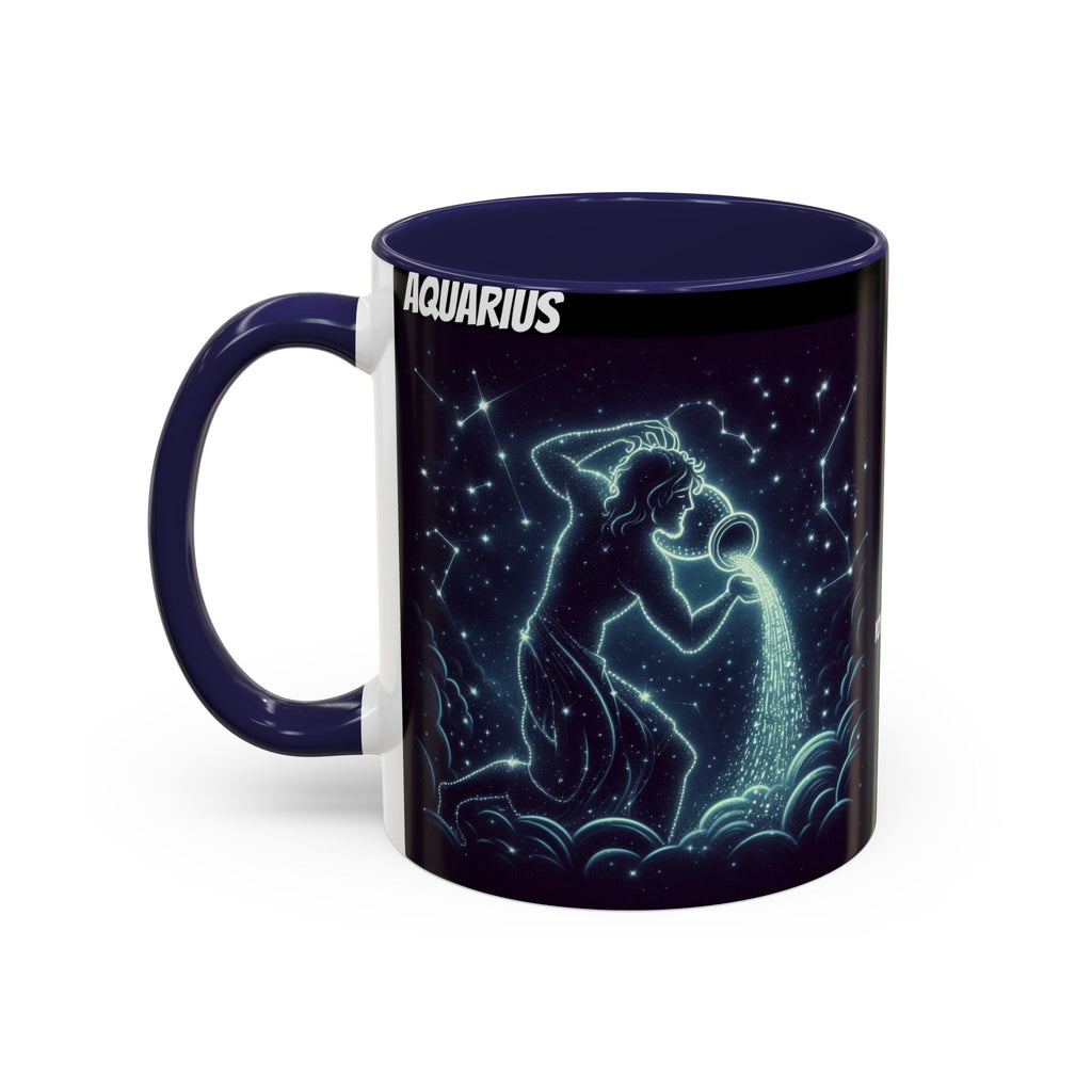 Aquarius Horoscope Coffee Mug Design, 11oz