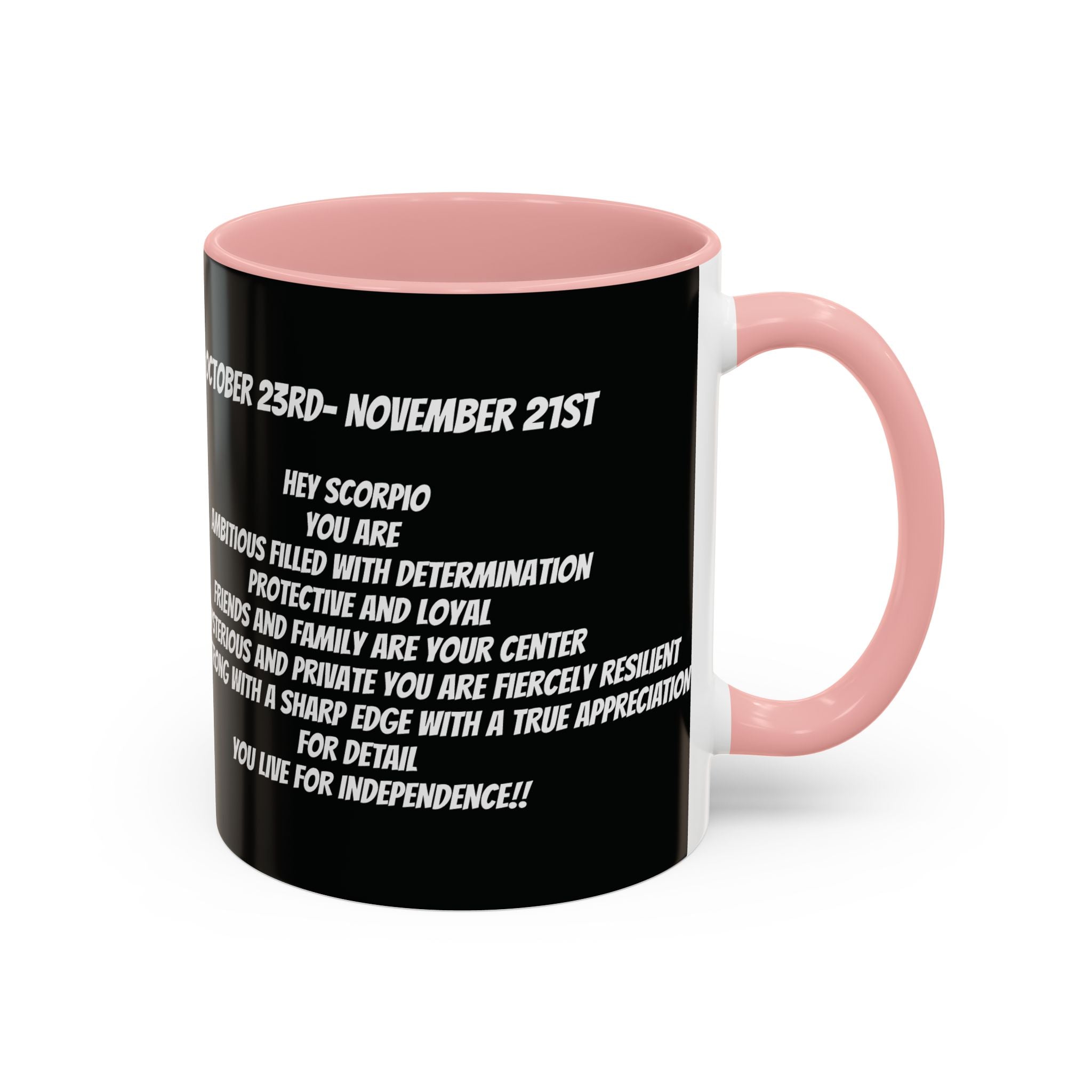 Scorpio Horoscope Coffee Mug Design, 11oz