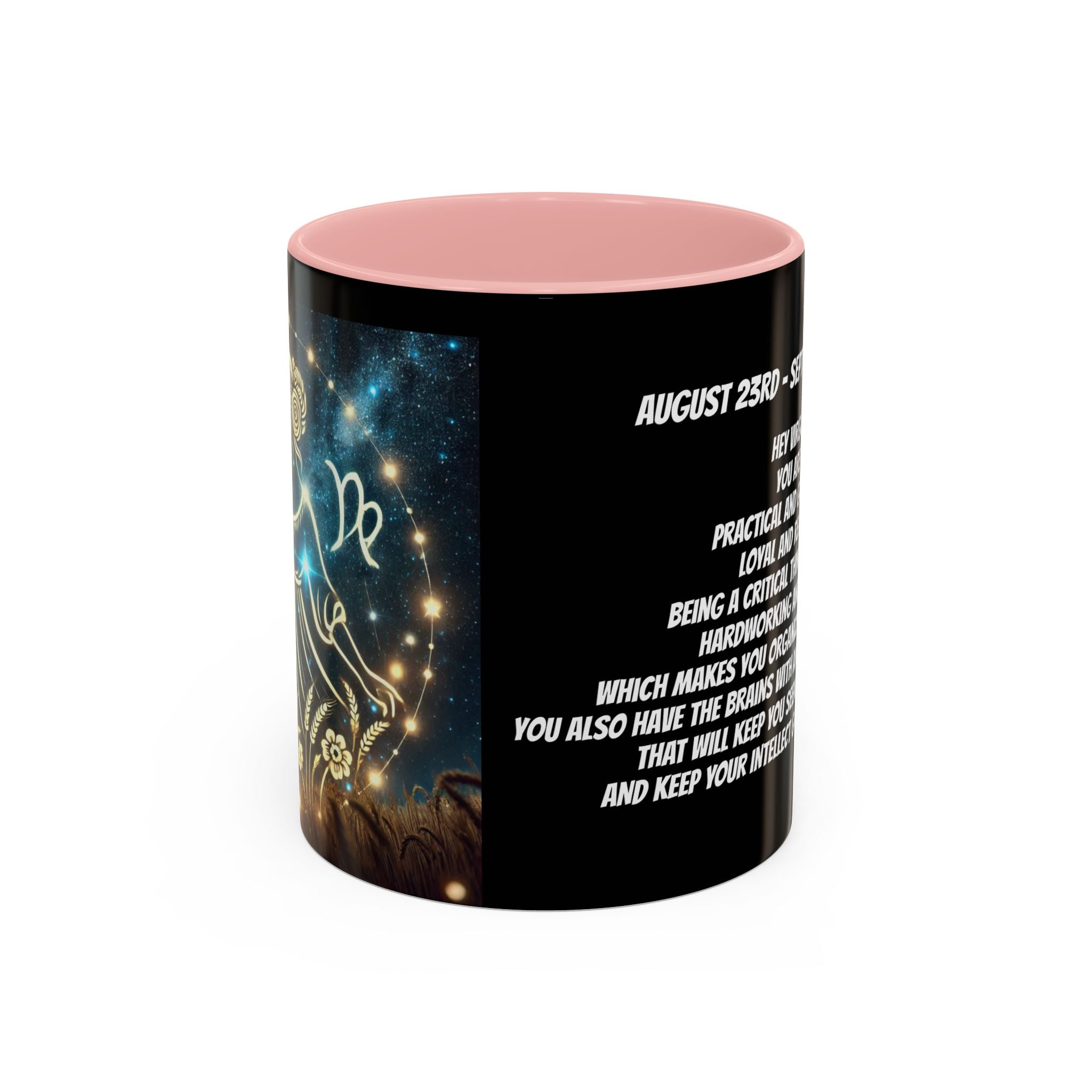 Virgo Horoscope Coffee Mug Design, 11oz