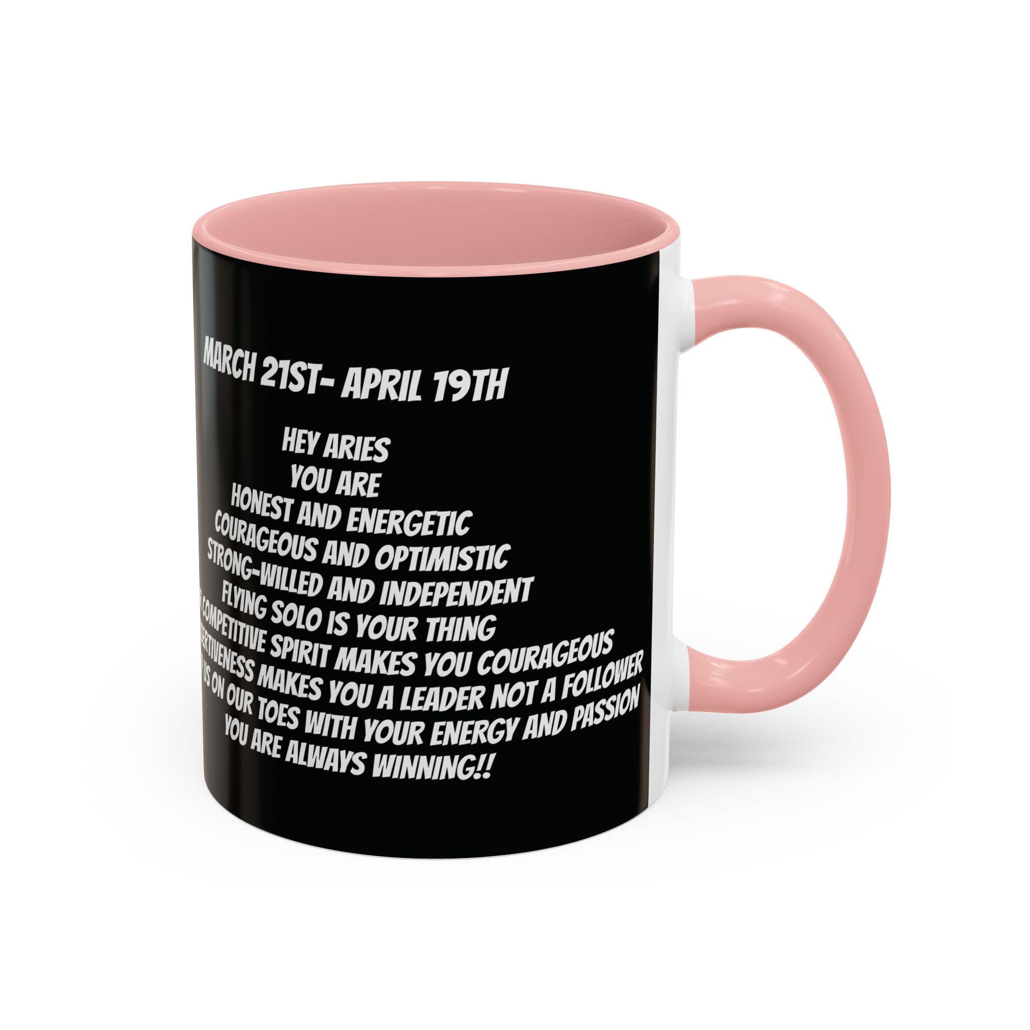 Aries Horoscope Coffee Mug Design, 11oz