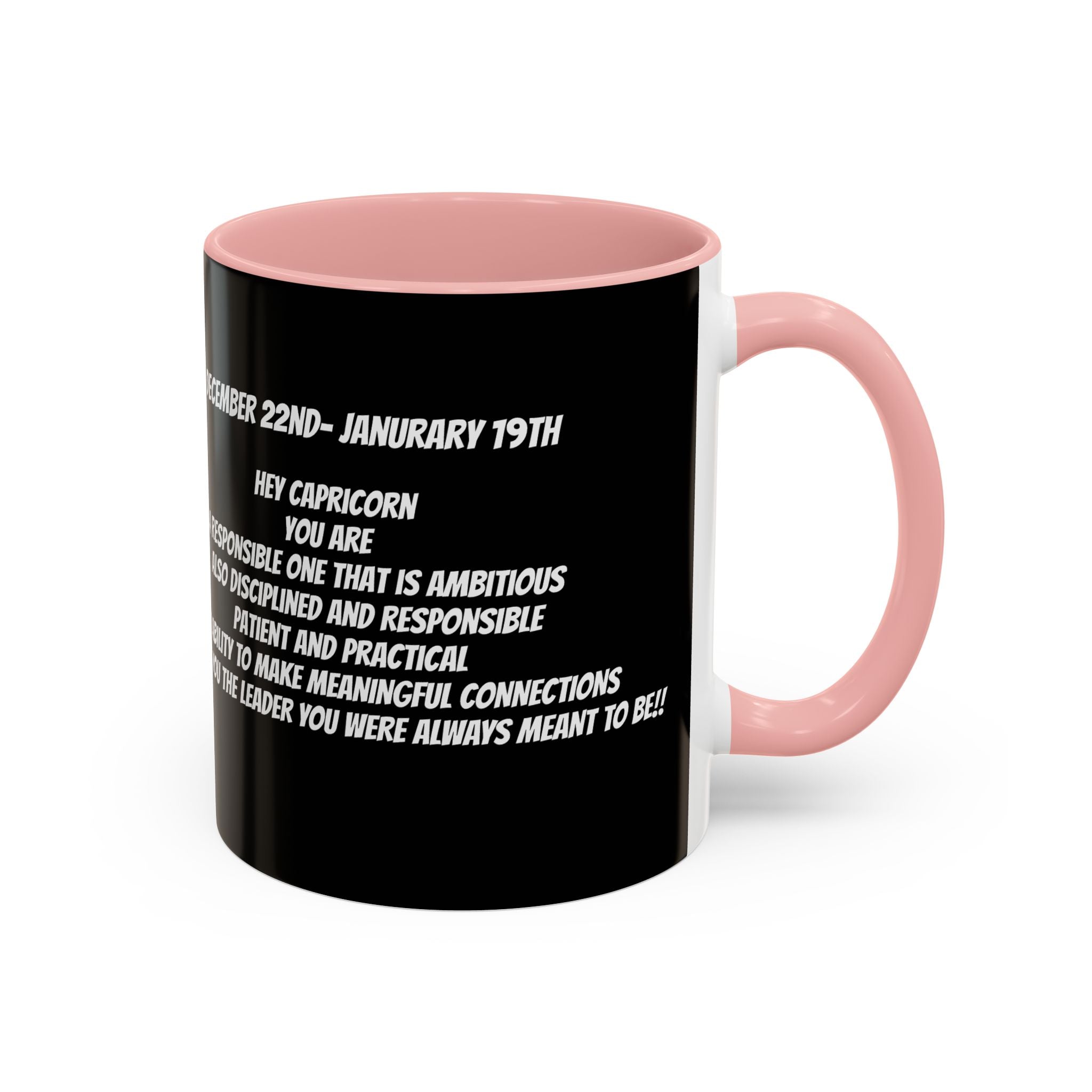 Capricorn Horoscope Coffee Mug Design, 11oz