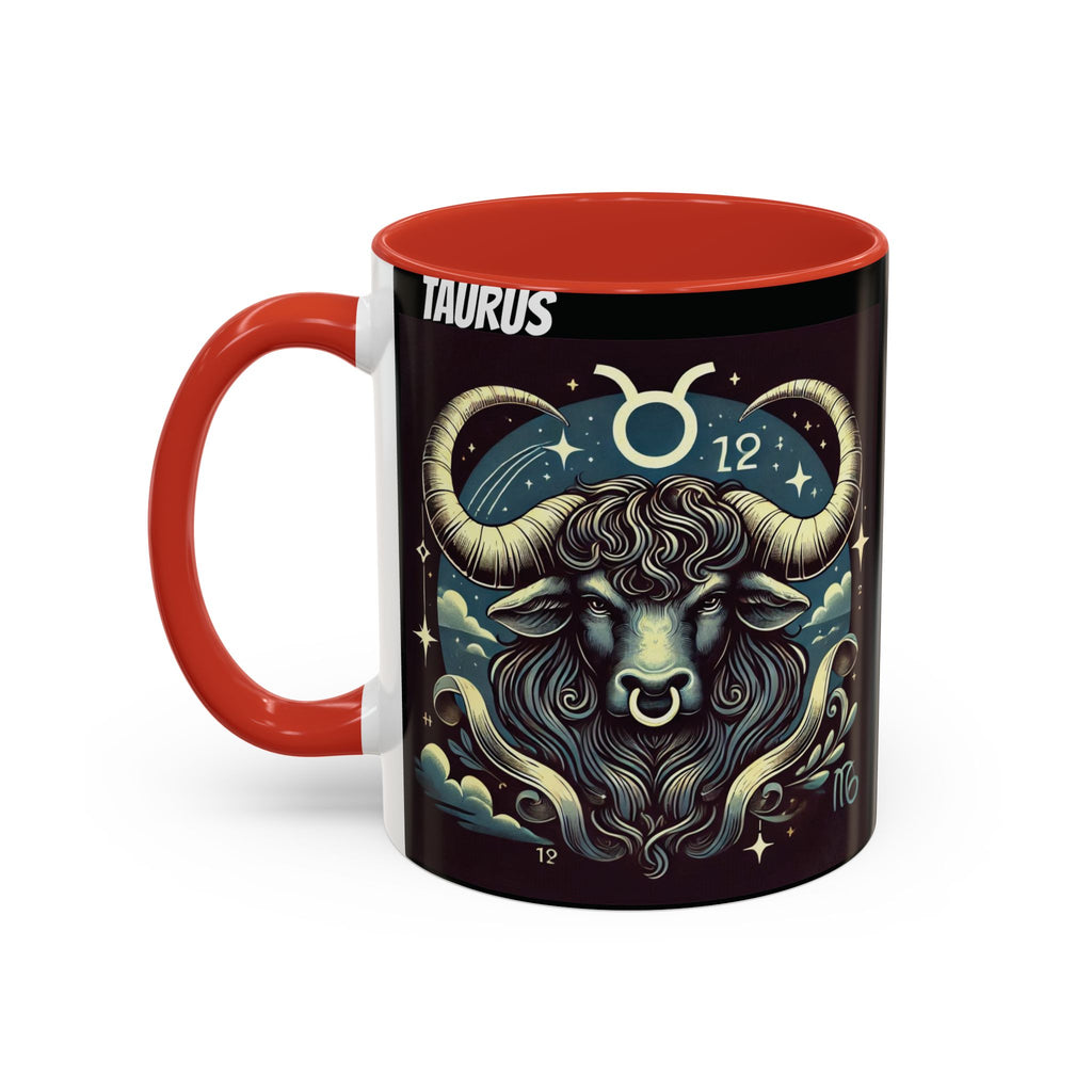 Taurus Horoscope Coffee Mug Design, 11oz