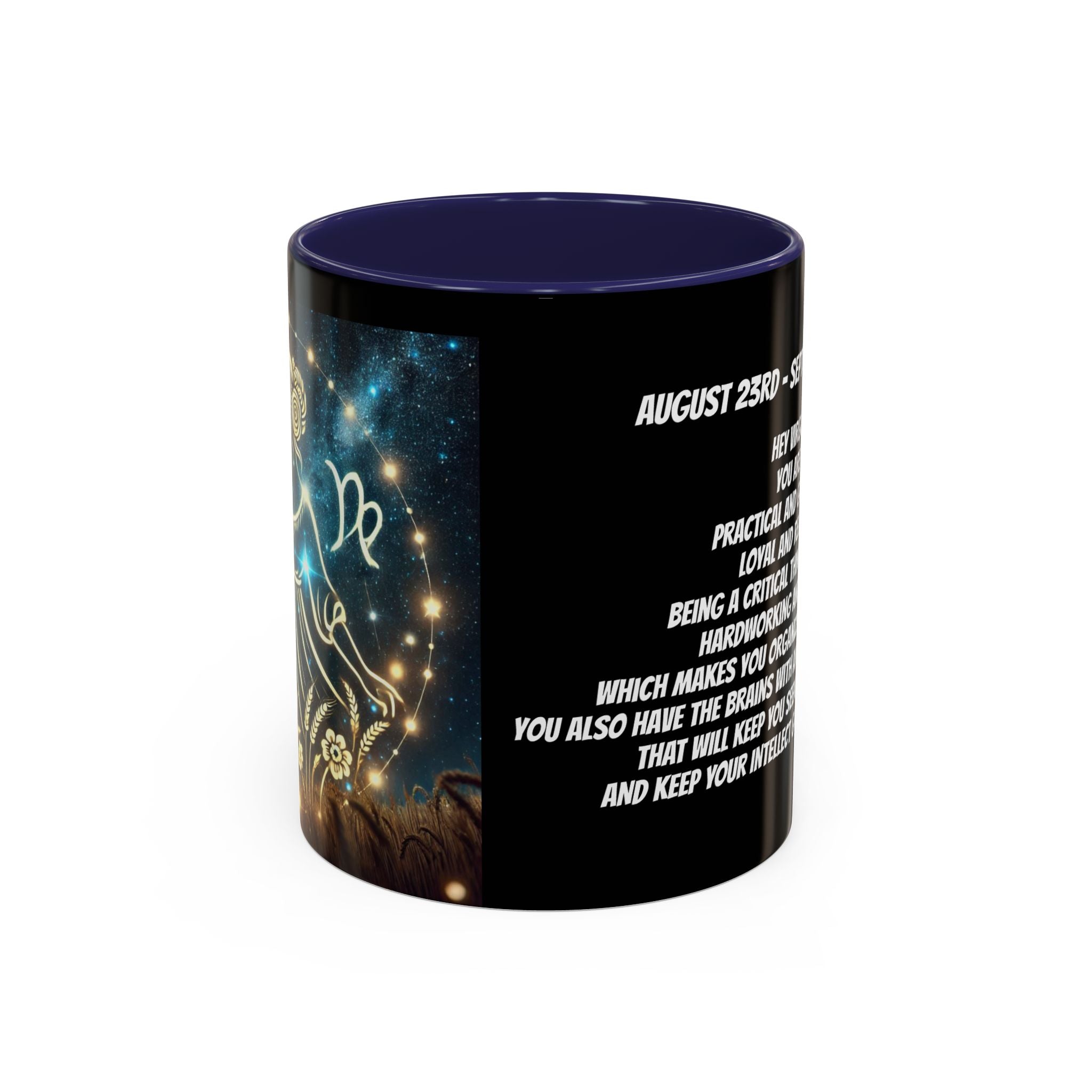 Virgo Horoscope Coffee Mug Design, 11oz