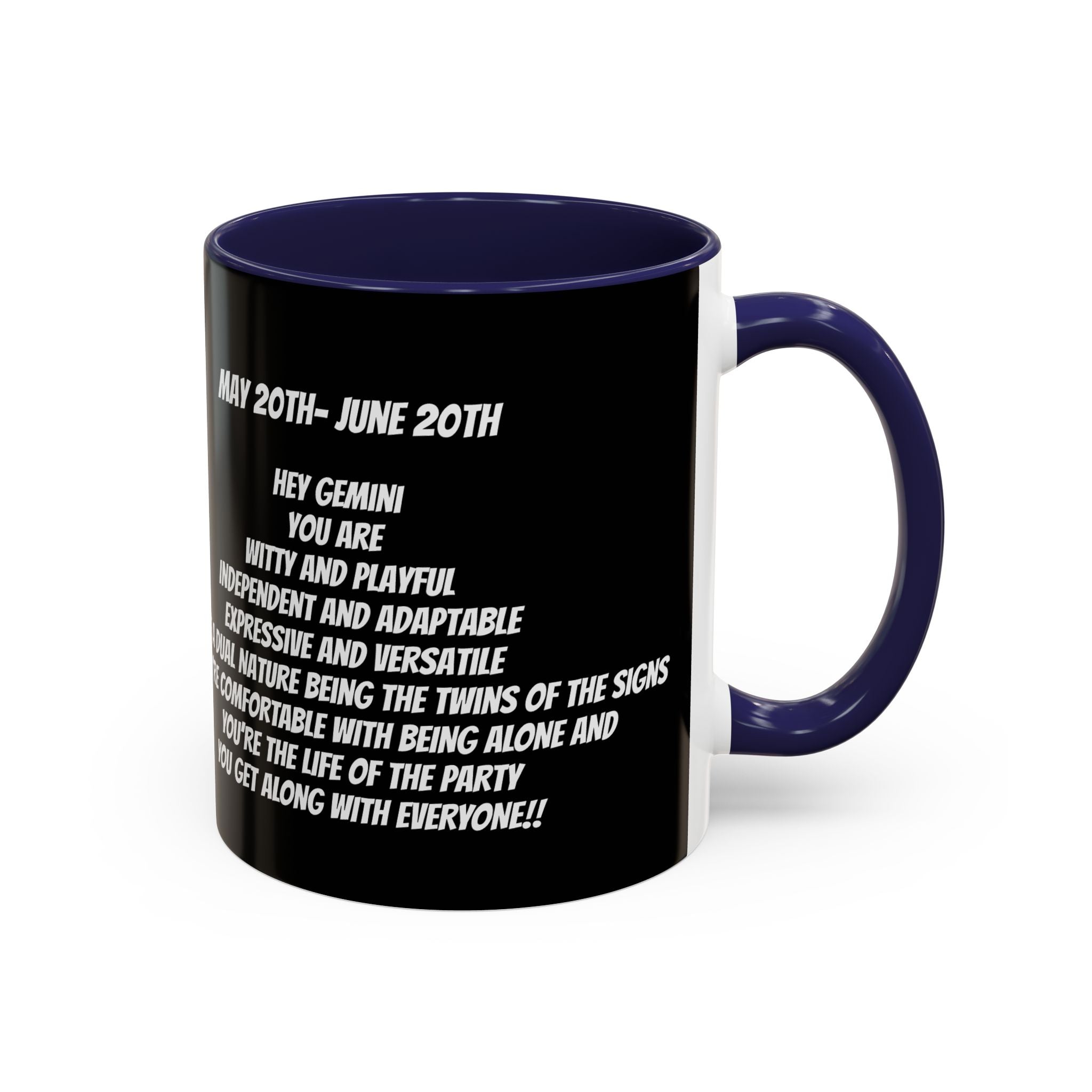 Gemini Horoscope Coffee Mug Design, 11oz