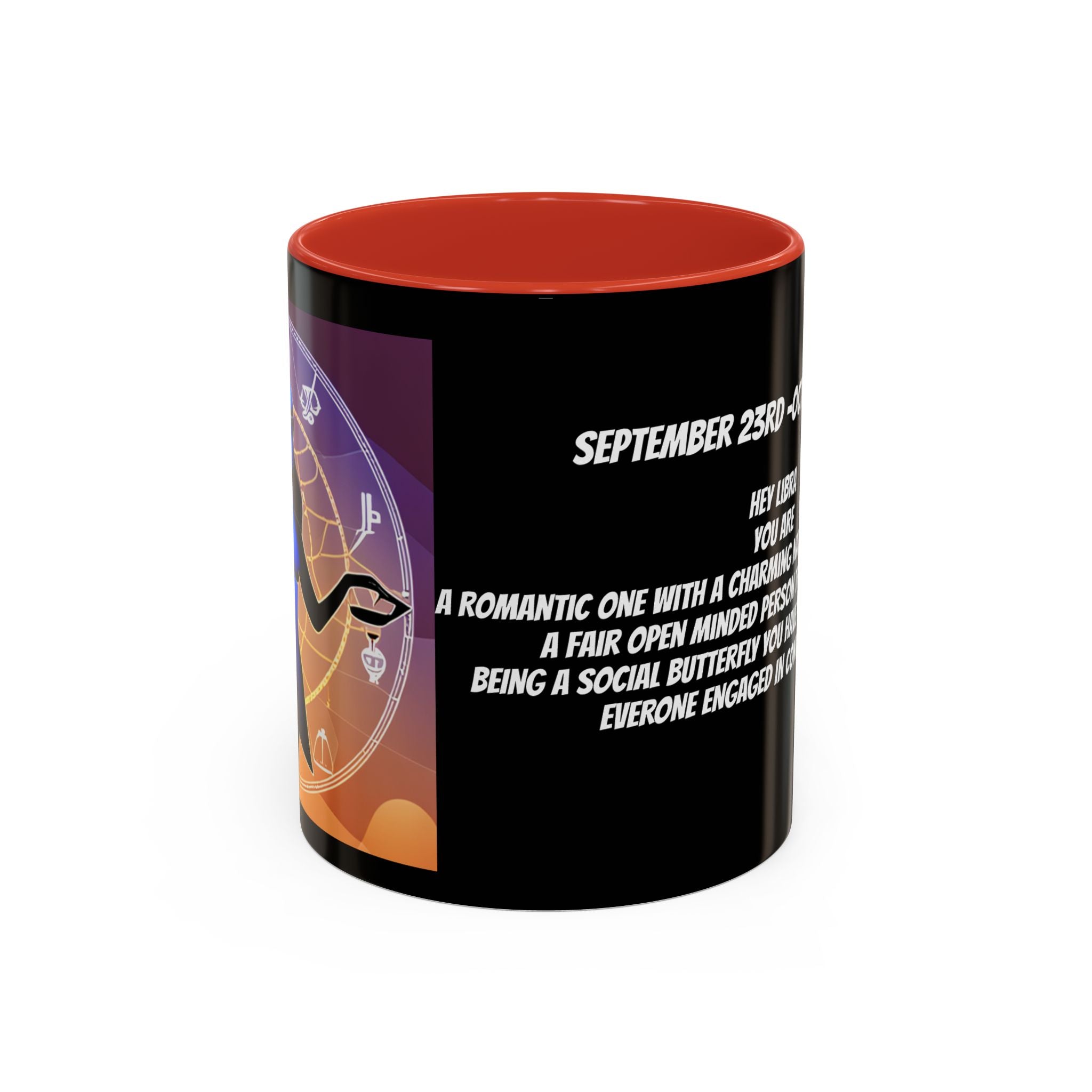 Libra Horoscope Coffee Mug Design, 11oz