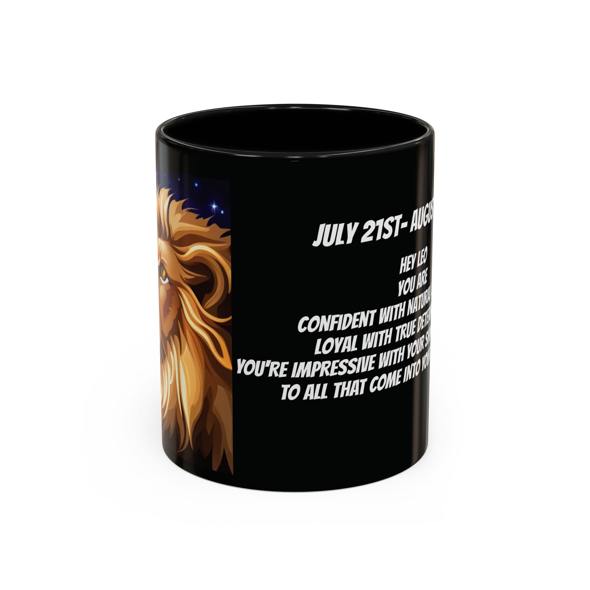 Leo Horoscope Coffee Mug Design, 11oz