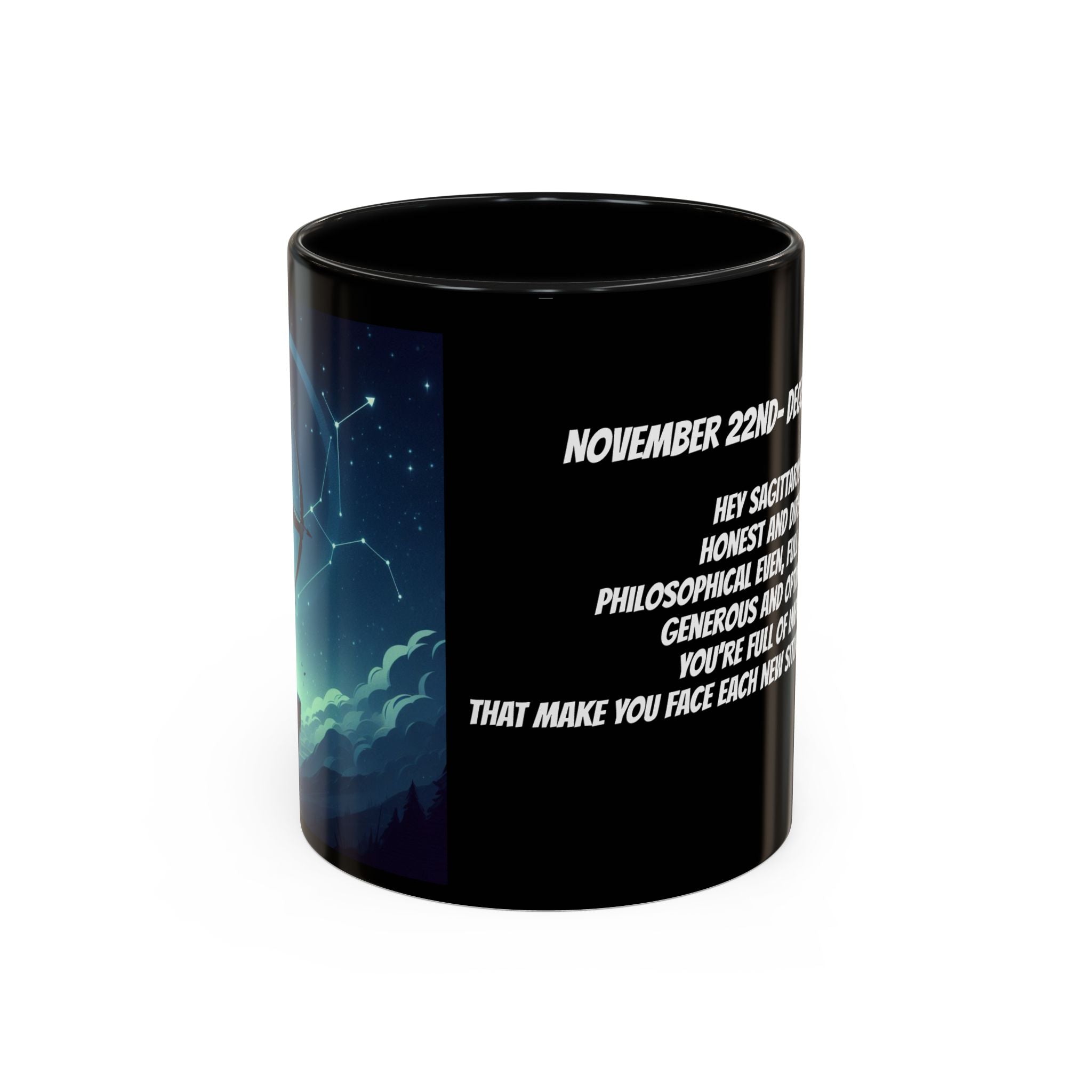 Sagittarius Horoscope Coffee Design Mug, 11oz