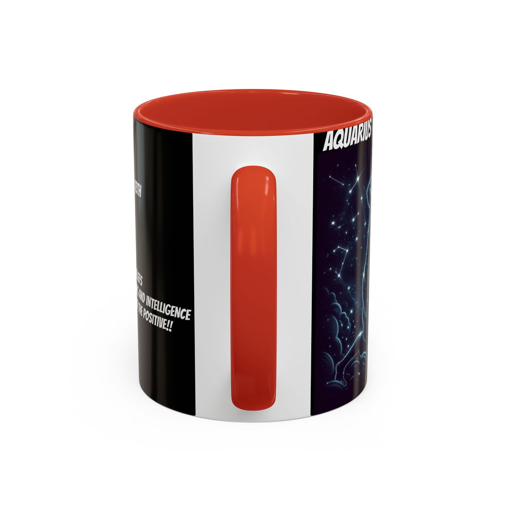 Aquarius Horoscope Coffee Mug Design, 11oz