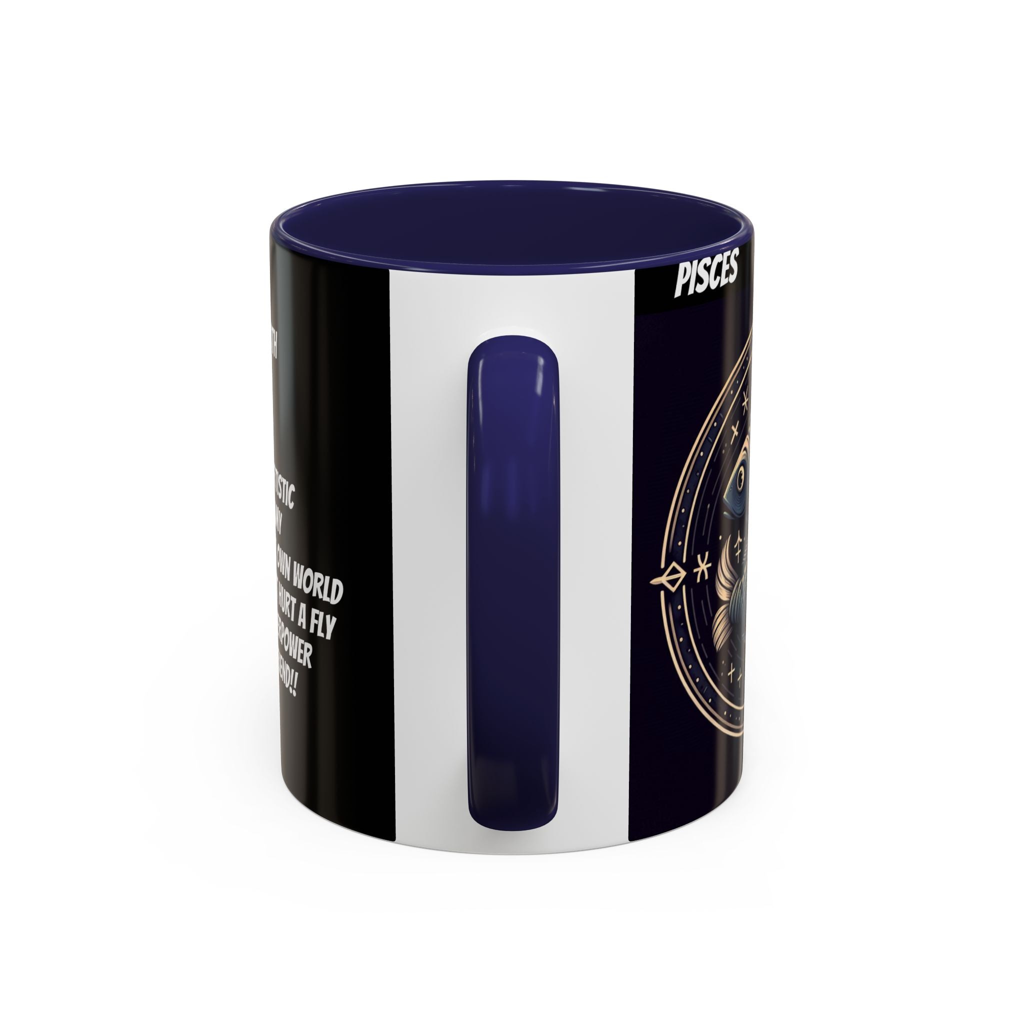Pisces Horoscope Accent Coffee Mug, 11oz