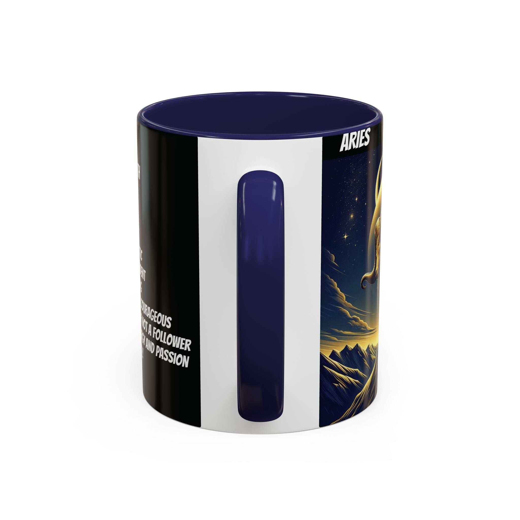 Aries Horoscope Coffee Mug Design, 11oz