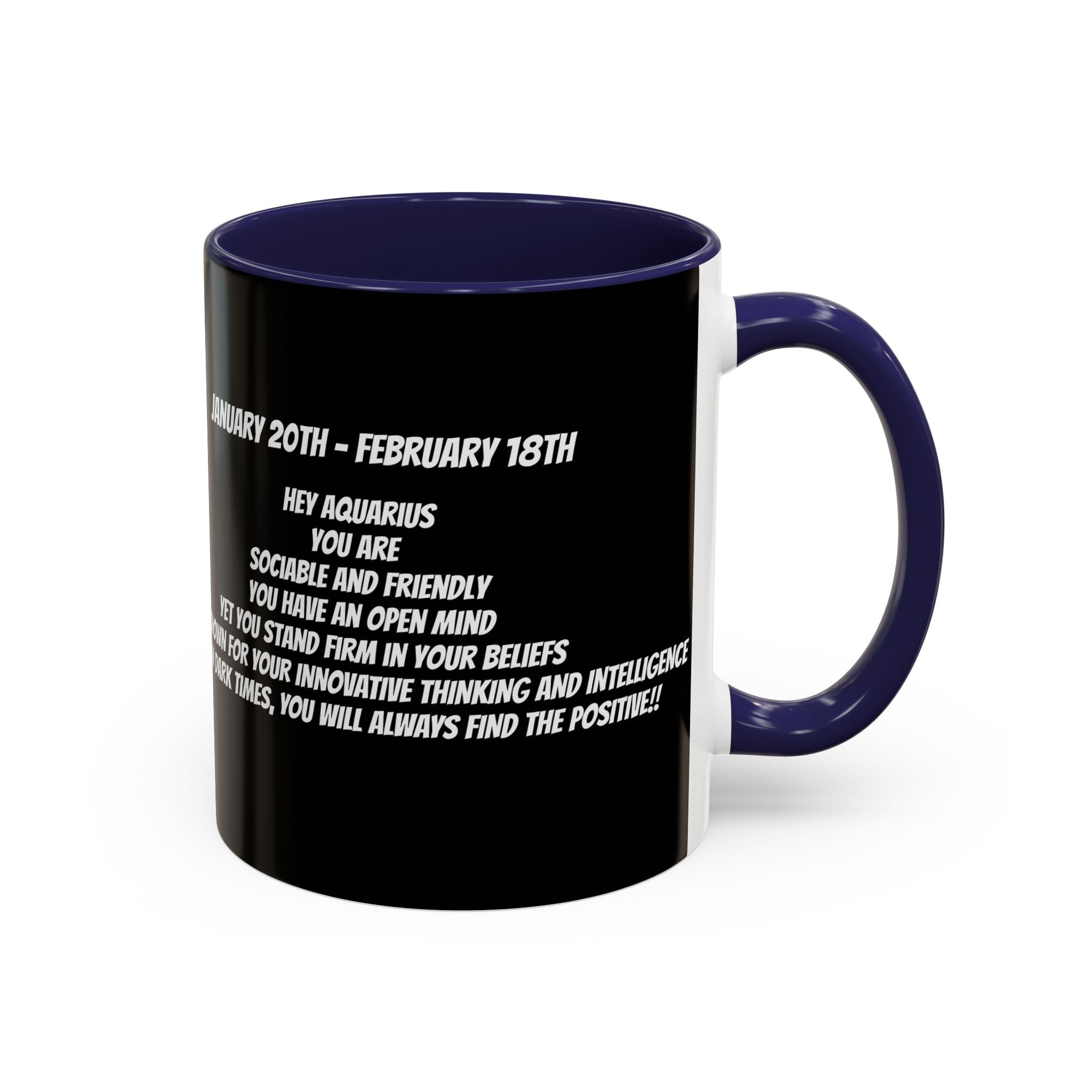 Aquarius Horoscope Coffee Mug Design, 11oz