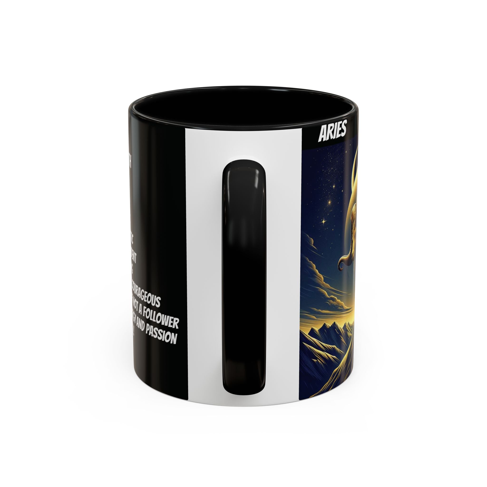 Aries Horoscope Coffee Mug Design, 11oz
