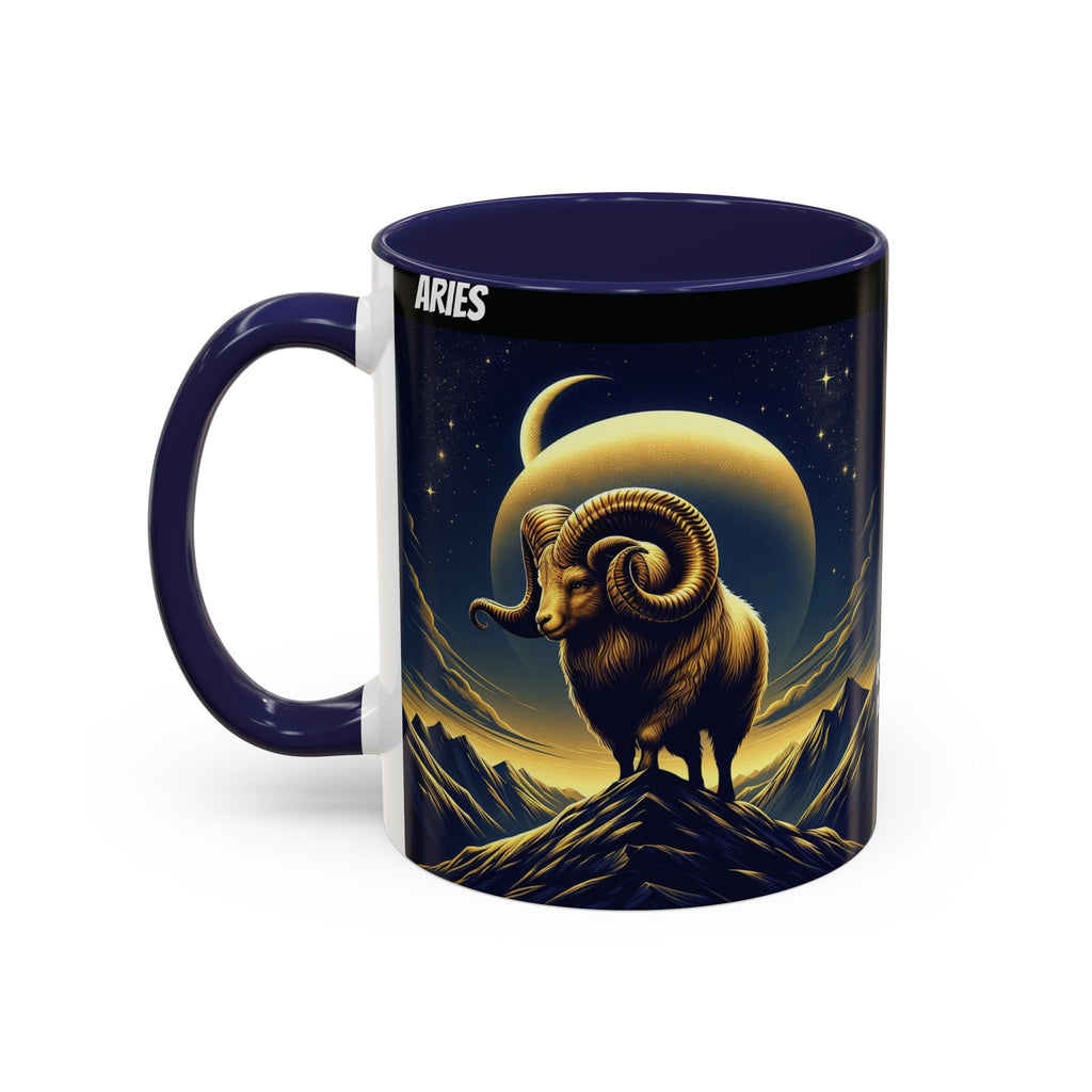 Aries Horoscope Coffee Mug Design, 11oz