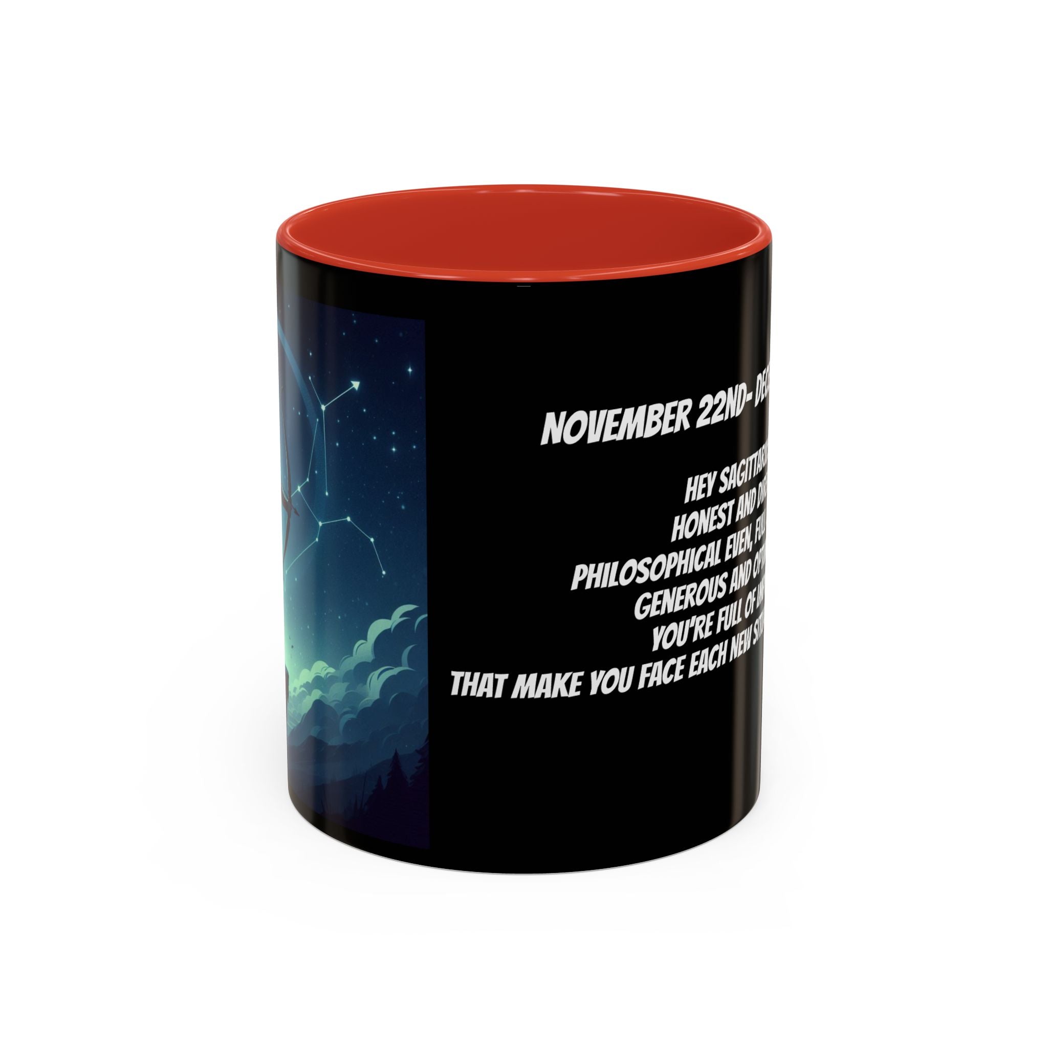 Sagittarius Horoscope Coffee Design Mug, 11oz