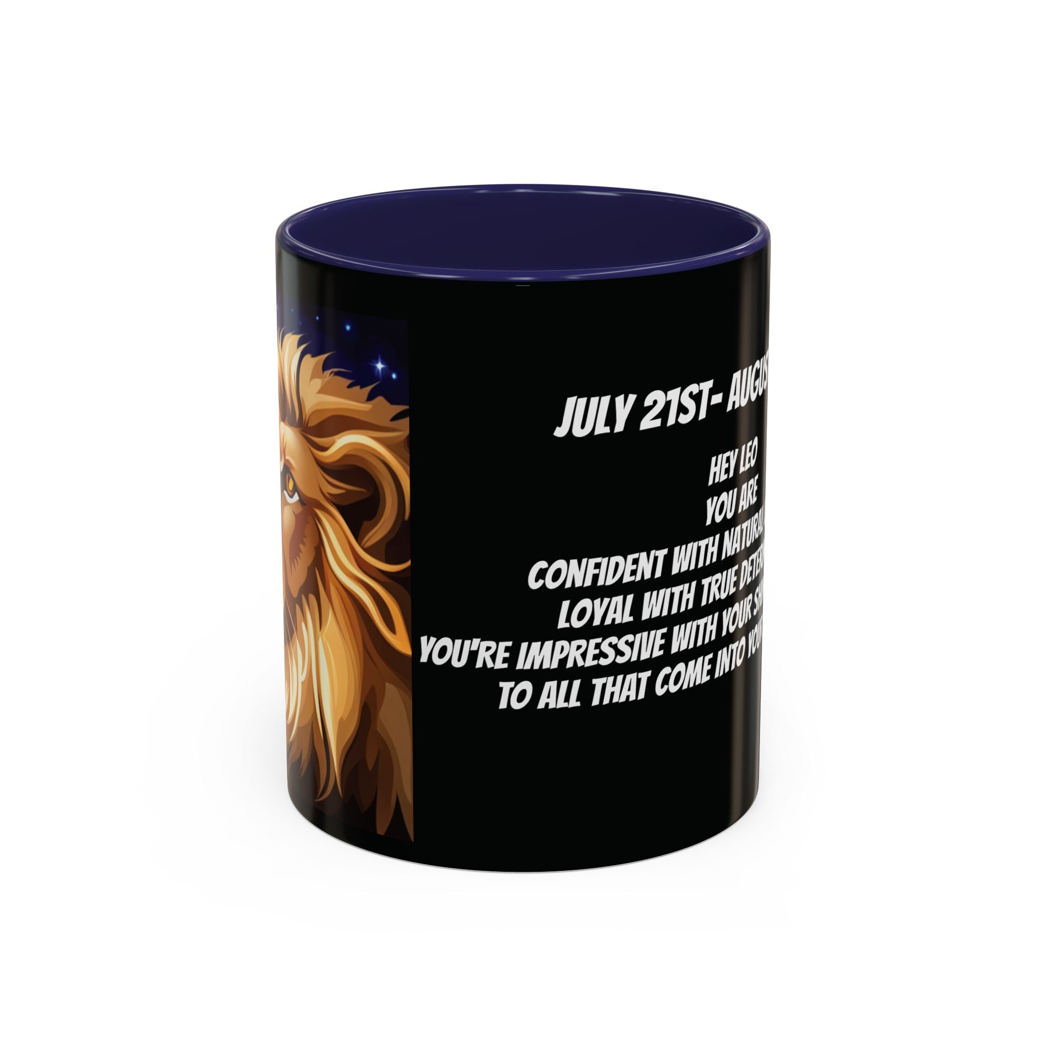 Leo Horoscope Coffee Mug Design, 11oz