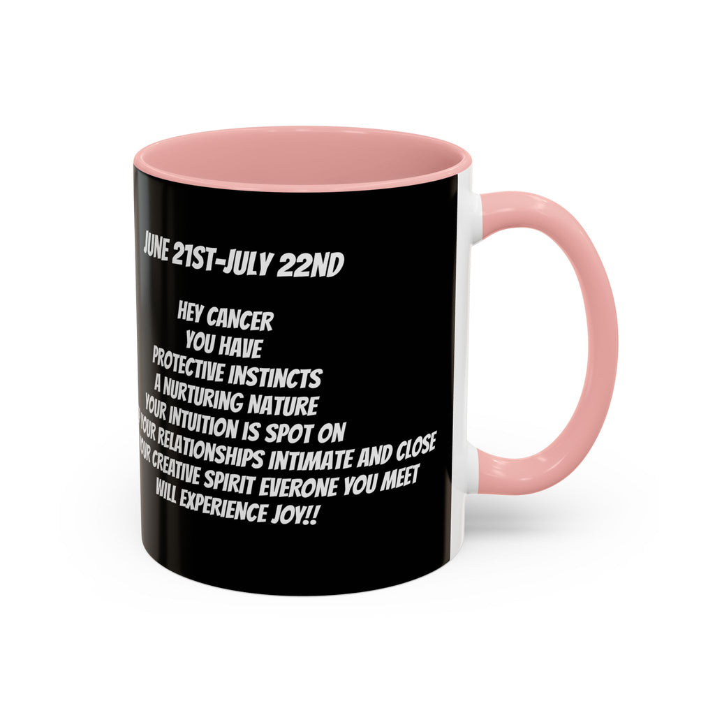 Cancer Horoscope Coffee Mug Design, 11oz
