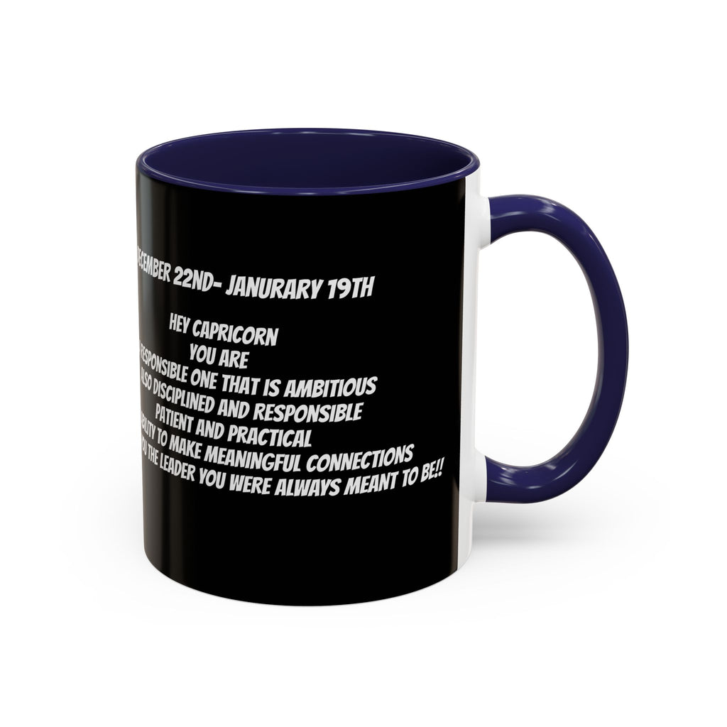 Capricorn Horoscope Coffee Mug Design, 11oz