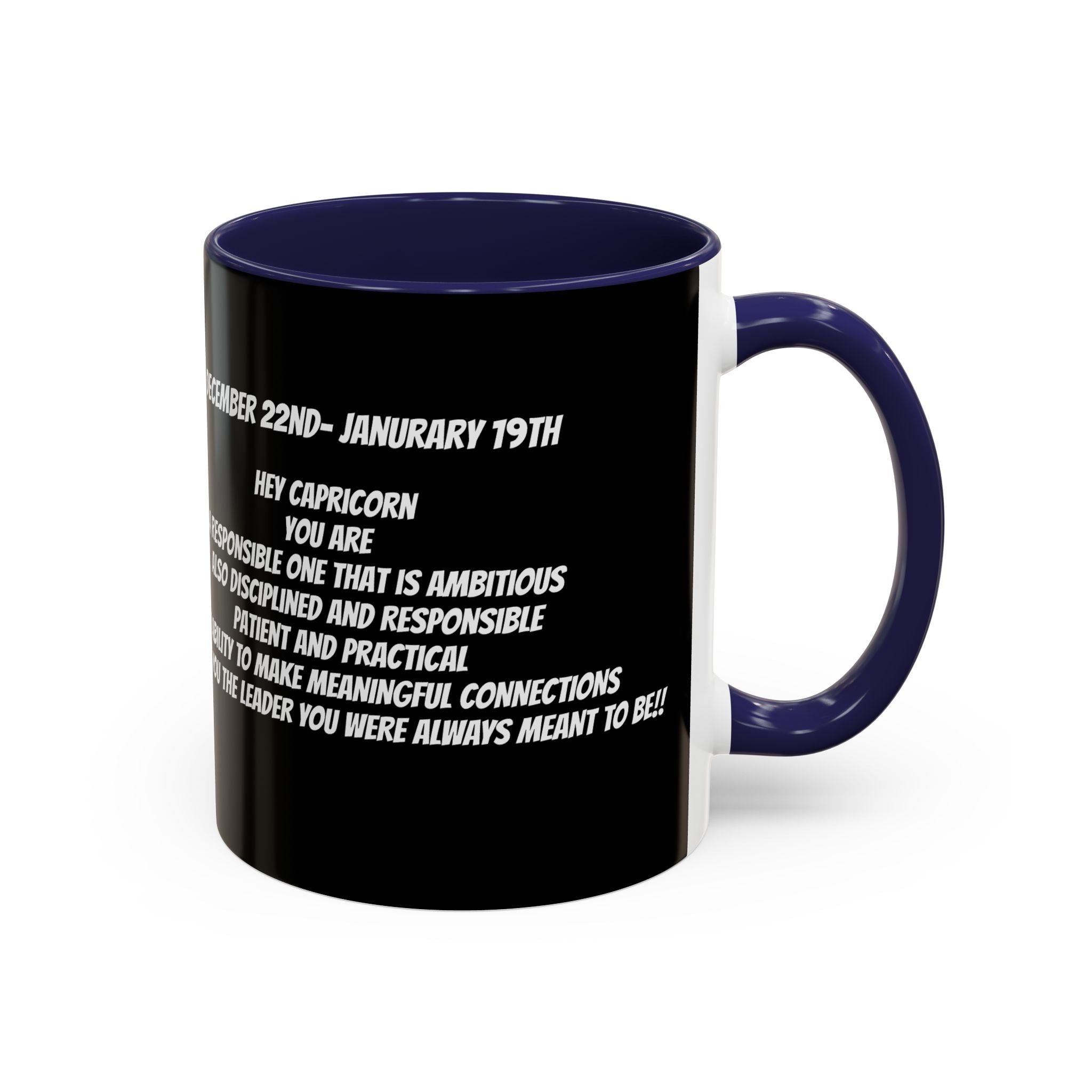 Capricorn Horoscope Coffee Mug Design, 11oz