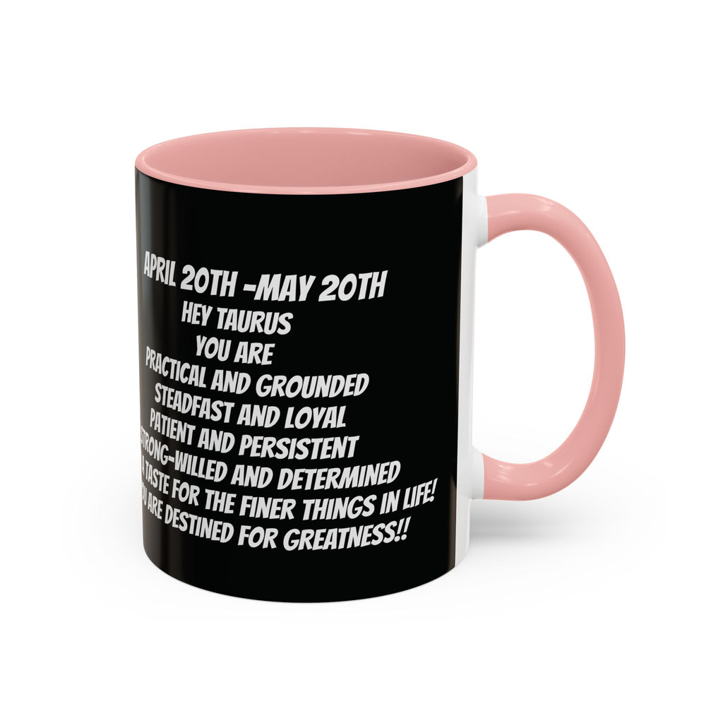 Taurus Horoscope Coffee Mug Design, 11oz
